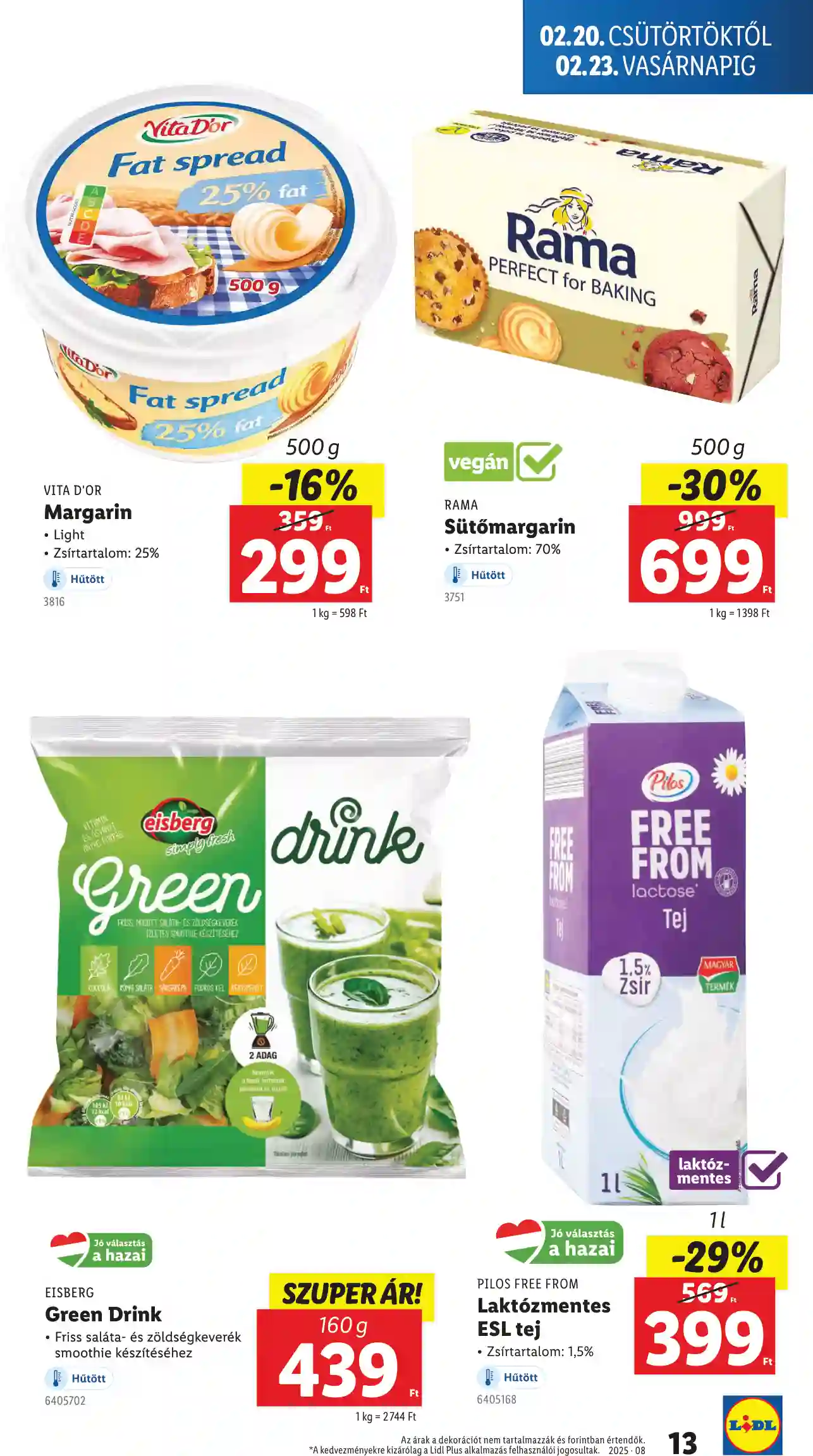Lidl akciós újság 8. hét (Érvényes 02.20-tól) (5 oldal)