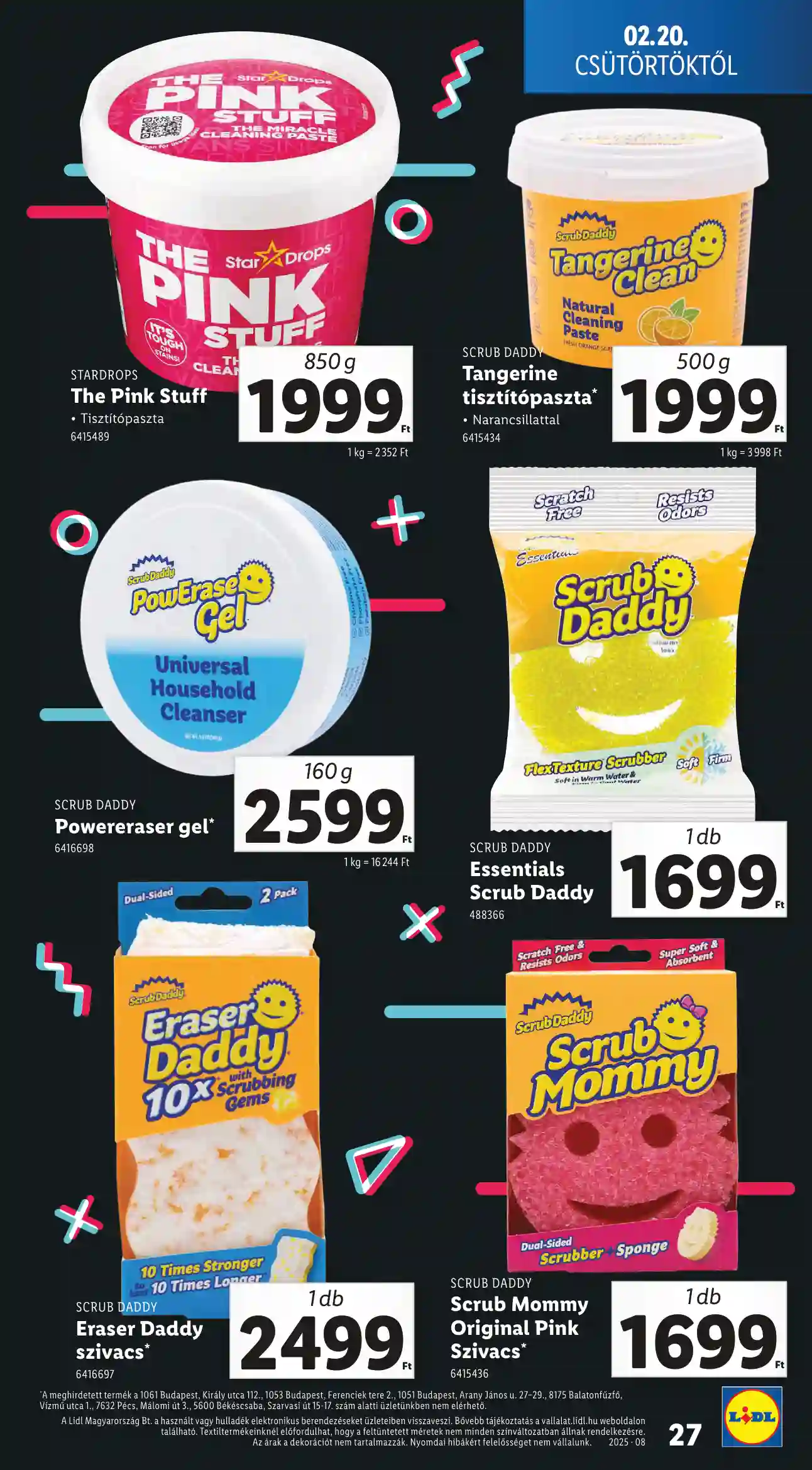 Lidl akciós újság 8. hét (Érvényes 02.20-tól) (20 oldal)