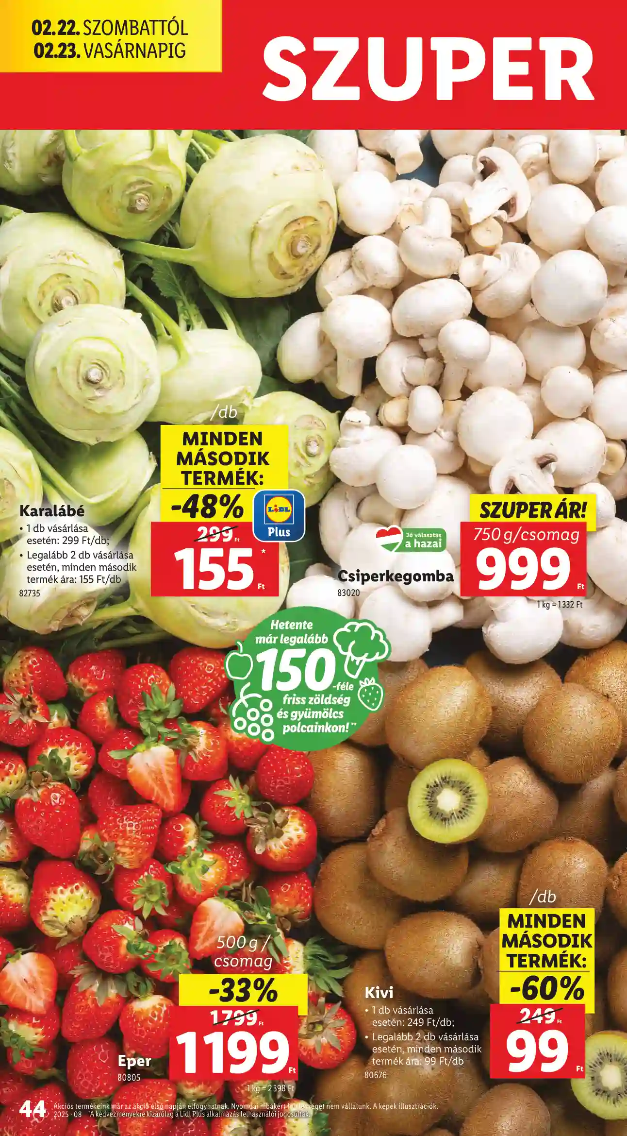 Lidl akciós újság 8. hét (Érvényes 02.20-tól) (39 oldal)