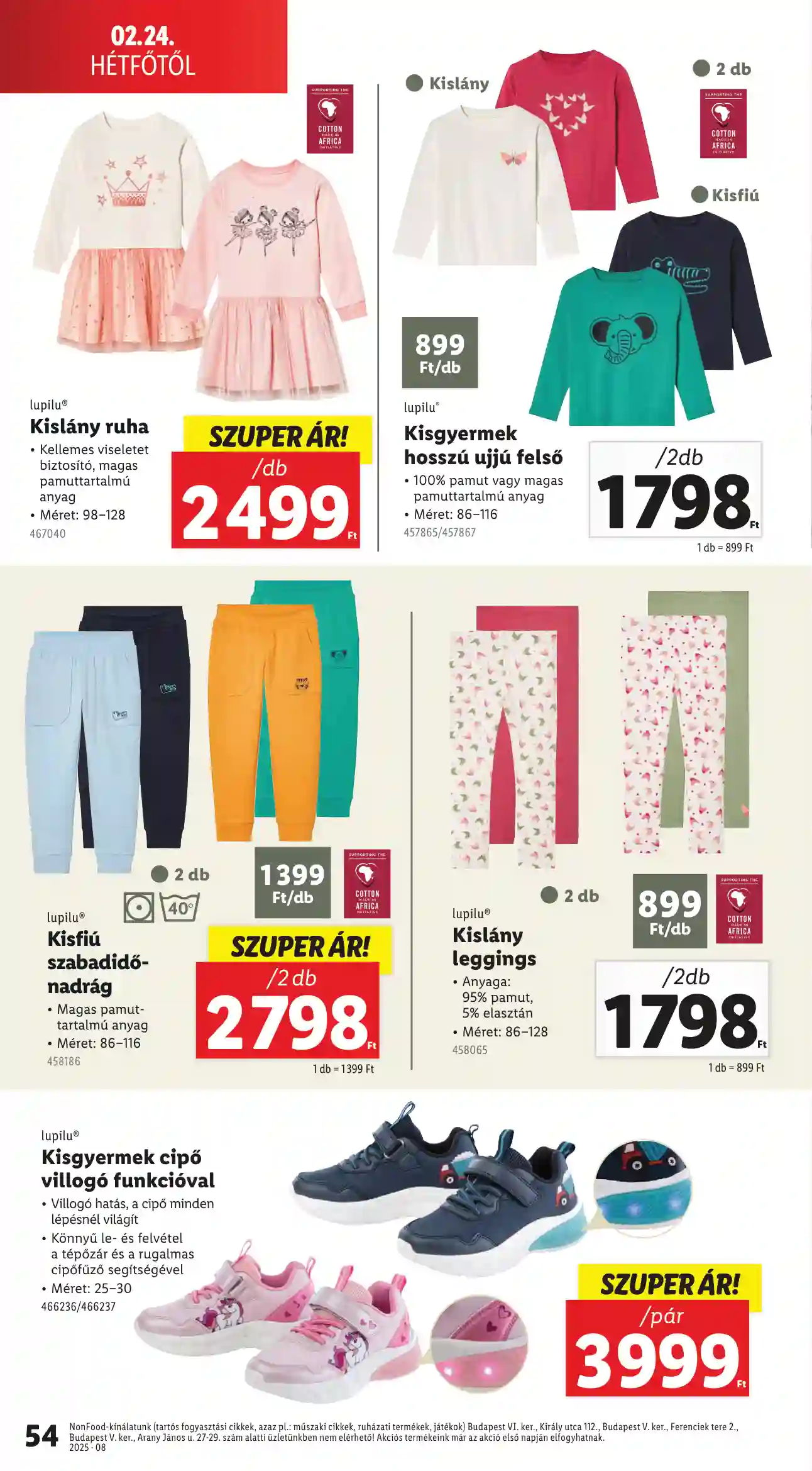 Lidl akciós újság 8. hét (Érvényes 02.20-tól) (50 oldal)