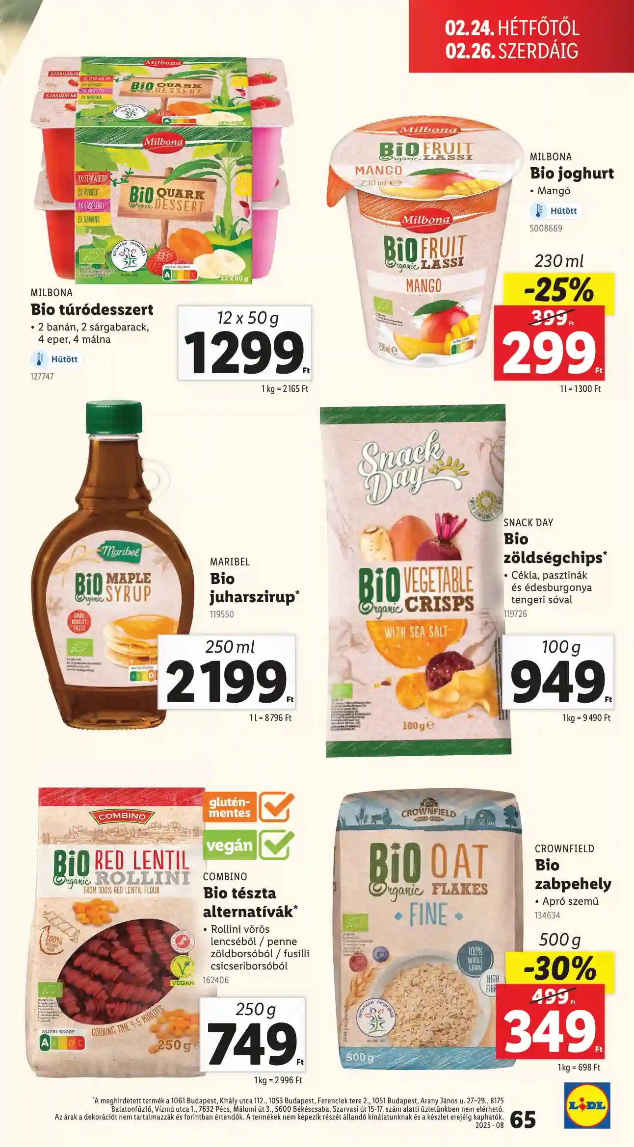 Lidl akciós újság 8. hét (Érvényes 02.20-tól) (62 oldal)