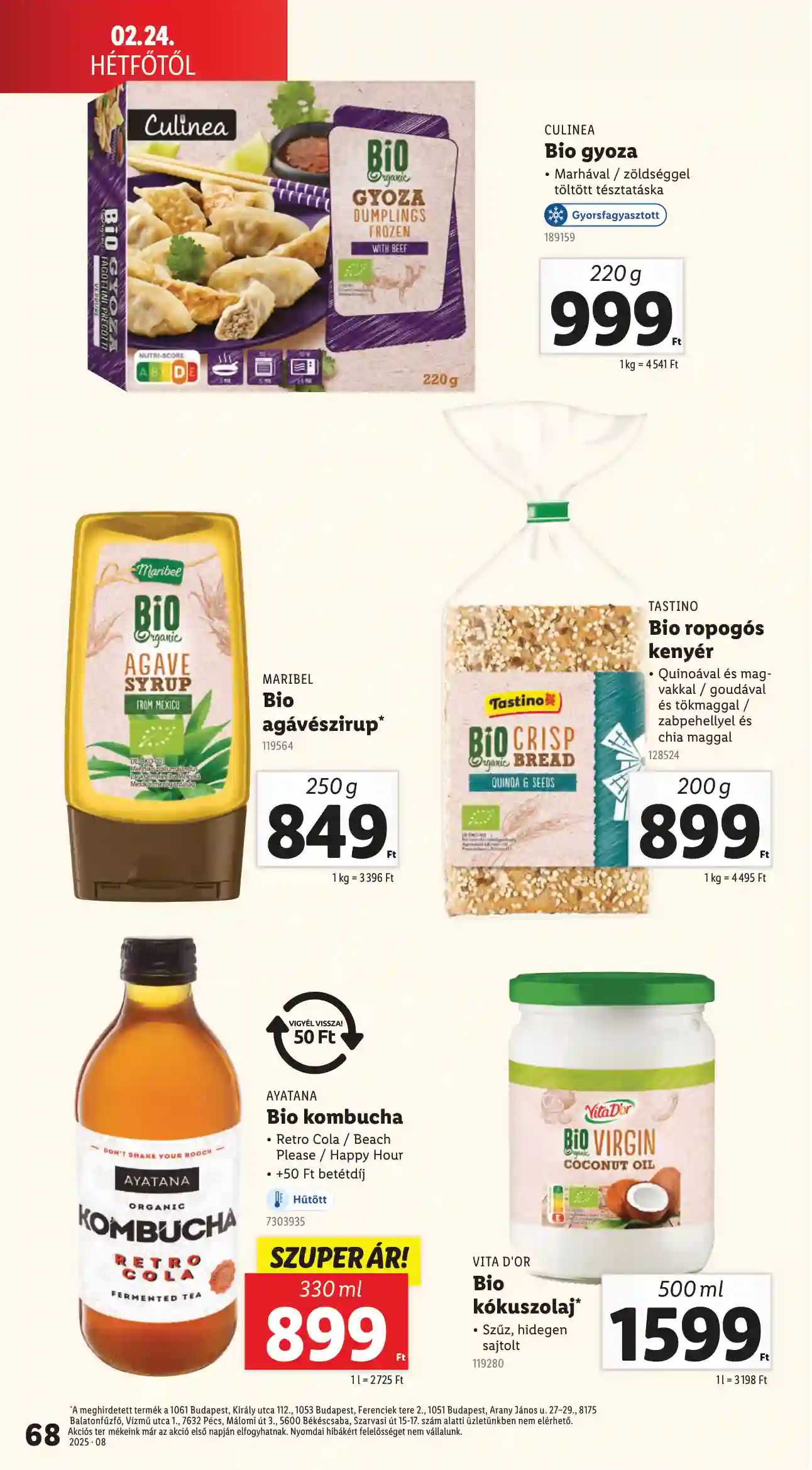 Lidl akciós újság 8. hét (Érvényes 02.20-tól) (65 oldal)