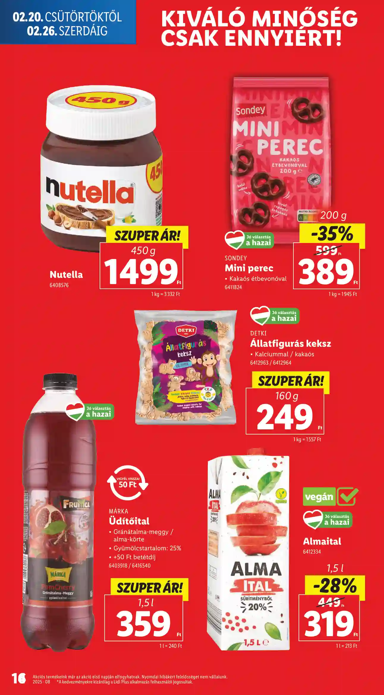 Lidl akciós újság 8. hét (Érvényes 02.20-tól) (6 oldal)