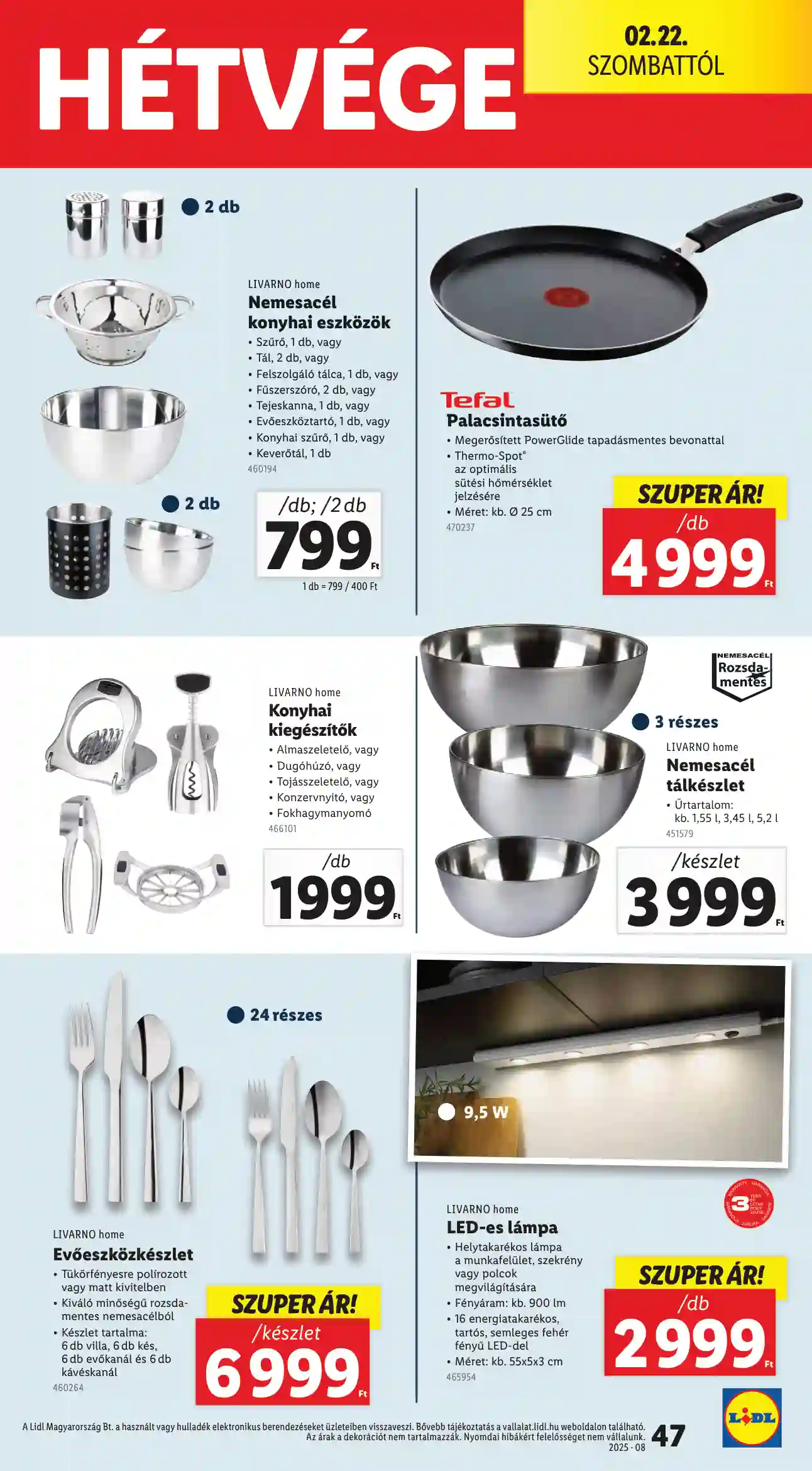Lidl akciós újság 8. hét (Érvényes 02.20-tól) (42 oldal)