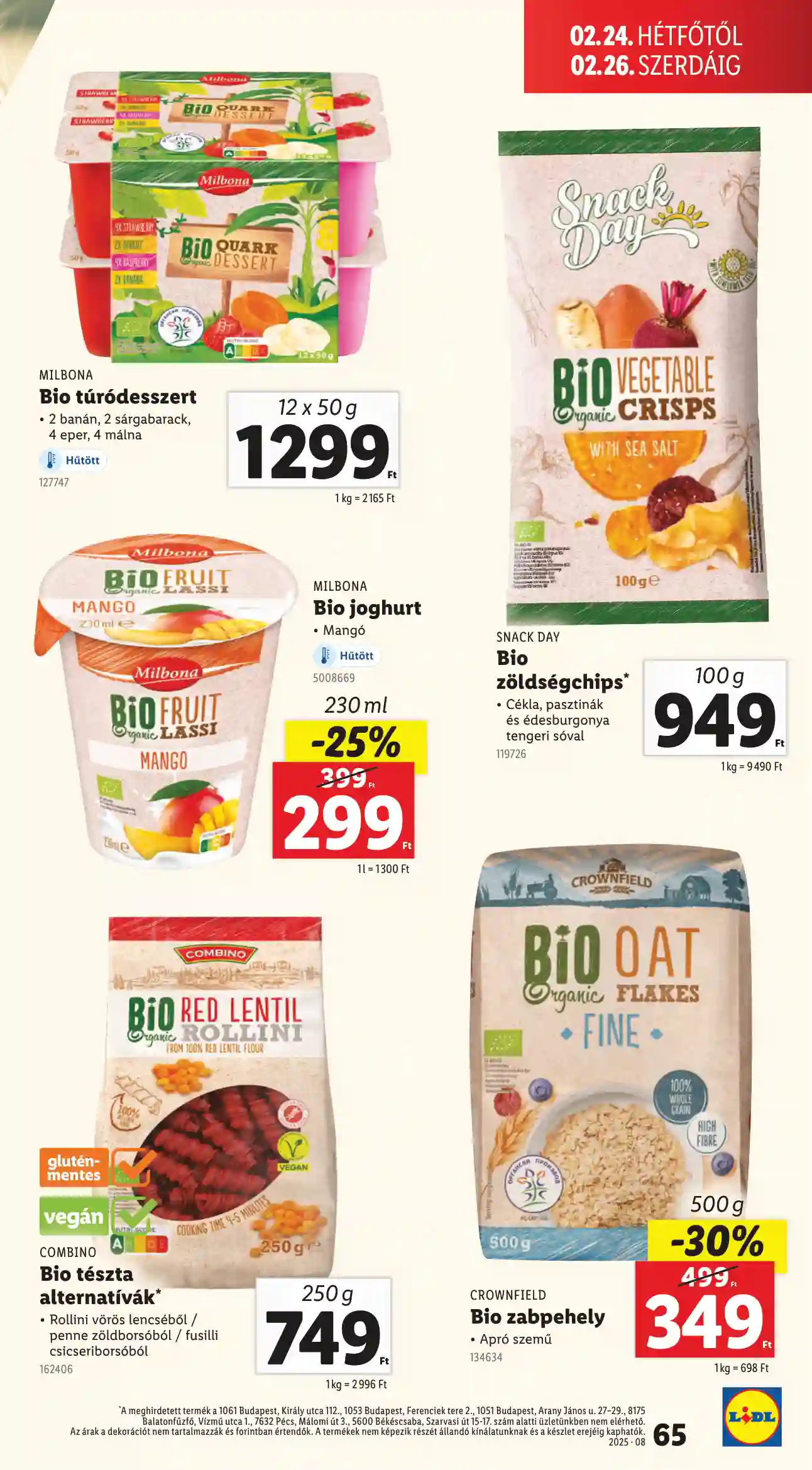 Lidl akciós újság 8. hét (Érvényes 02.20-tól) (62 oldal)