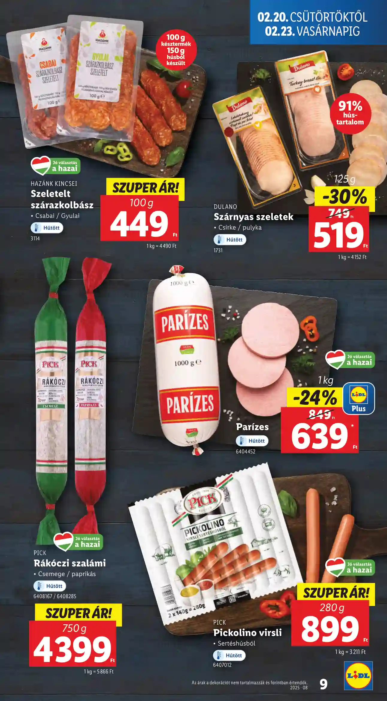 Lidl akciós újság 8. hét (Érvényes 02.20-tól) (69 oldal)