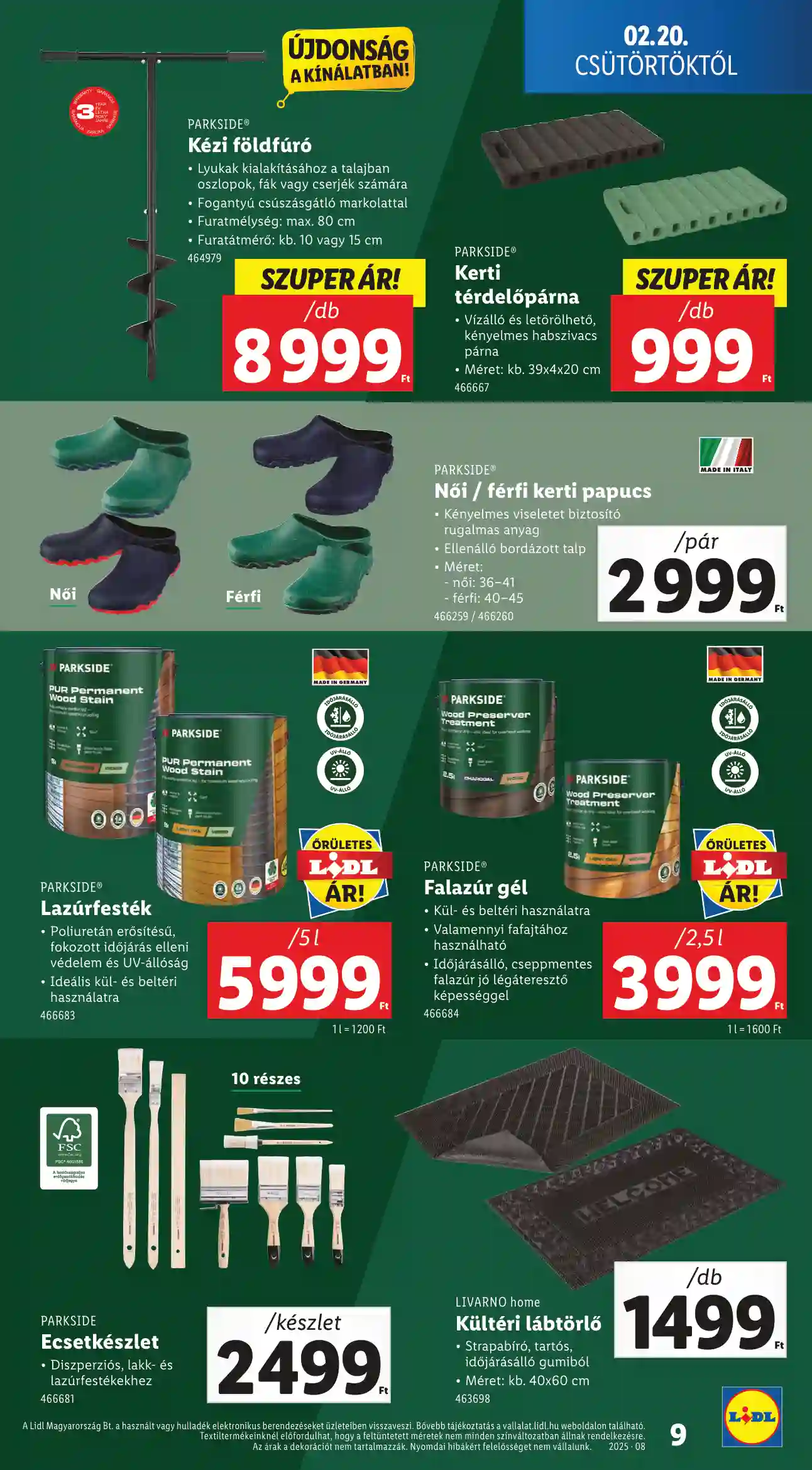 Lidl akciós újság 8. hét (Érvényes 02.20-tól) (18 oldal)
