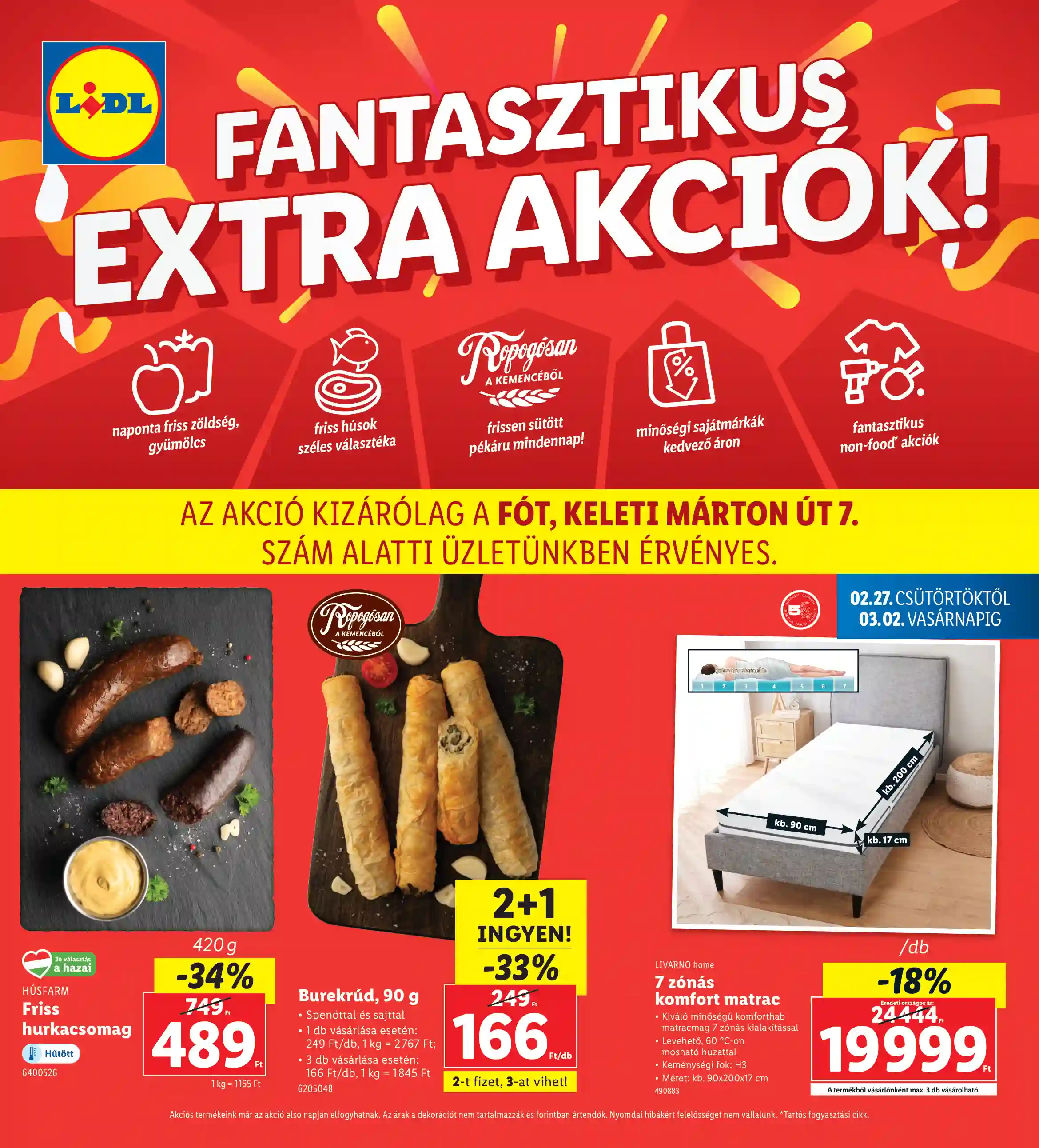 LIDL Regionális akciók – Fót 9.hét