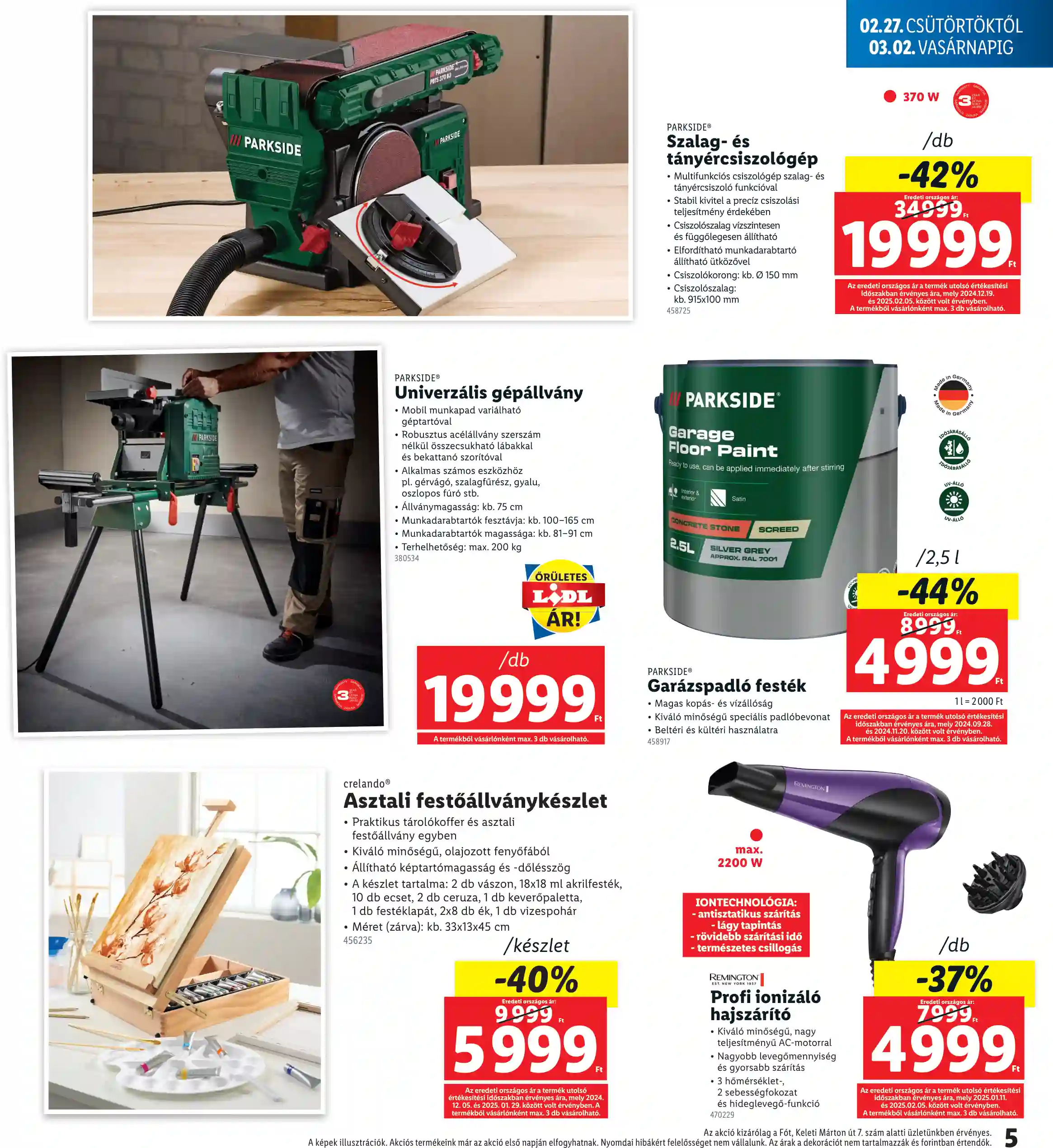 Lidl akciós újság 9. hét (Regionális akciók – Fót) (5 oldal)