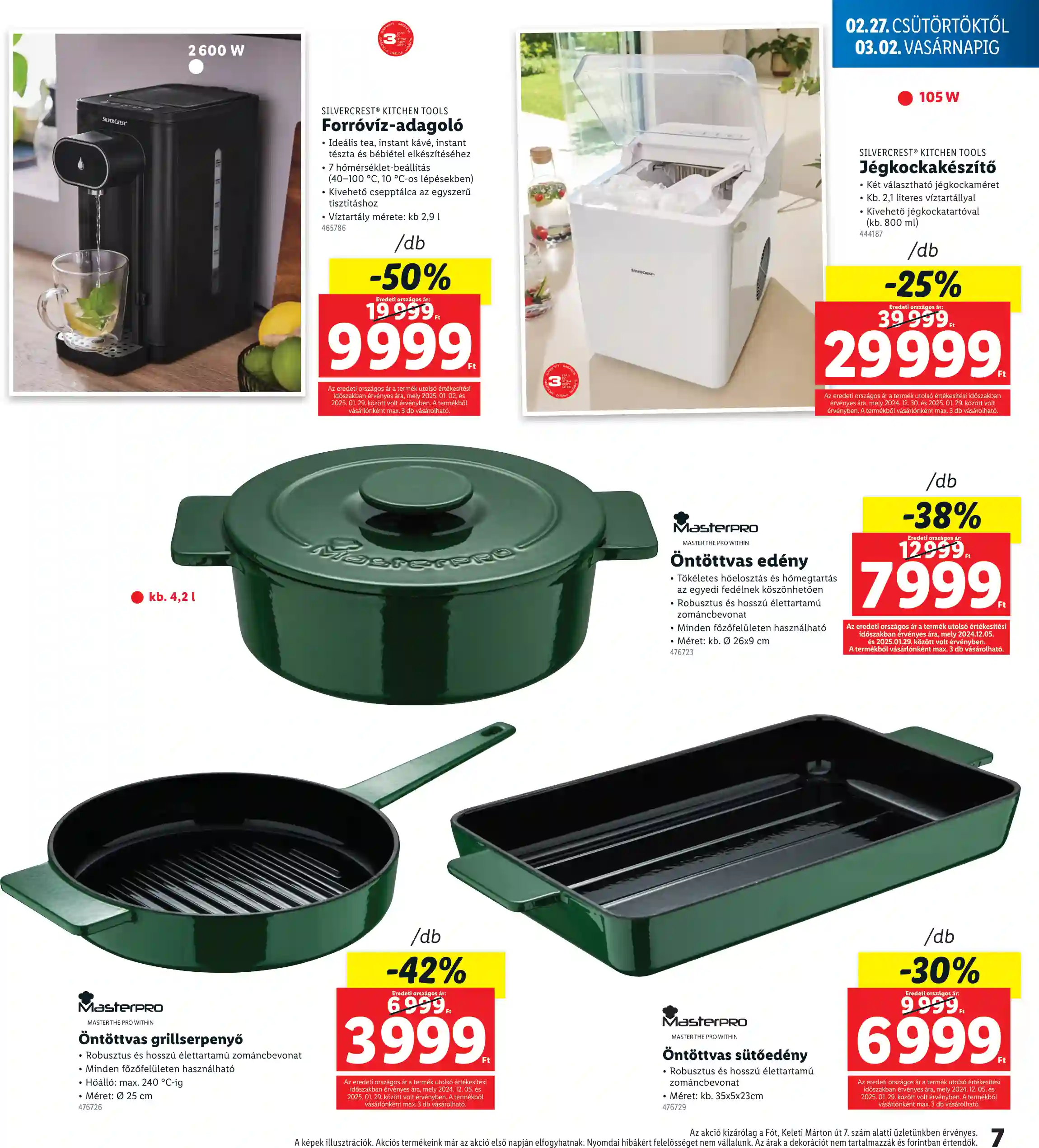 Lidl akciós újság 9. hét (Regionális akciók – Fót) (7 oldal)