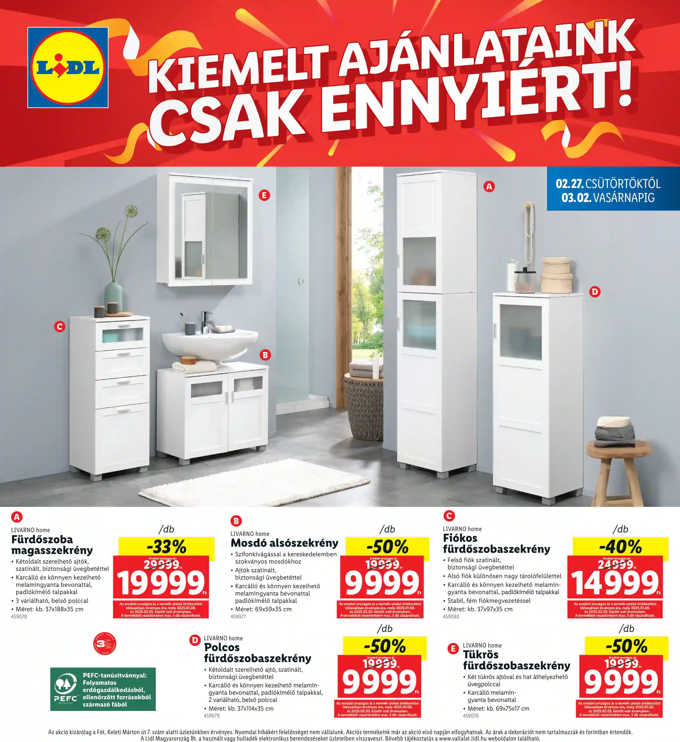 Lidl akciós újság 9. hét (Regionális akciók – Fót) (8 oldal)