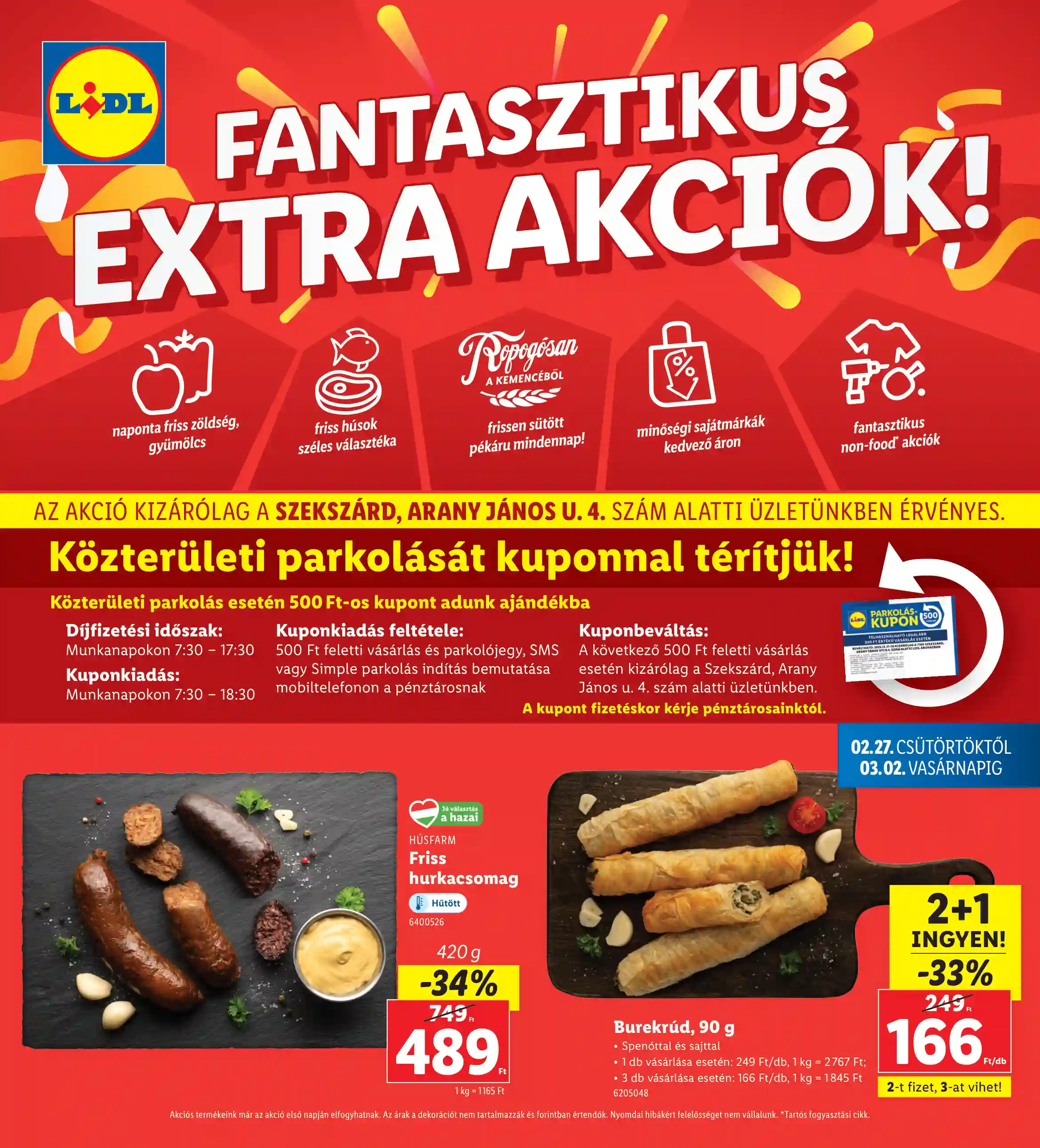 LIDL Regionális akciók – Szekszárd 9.hét