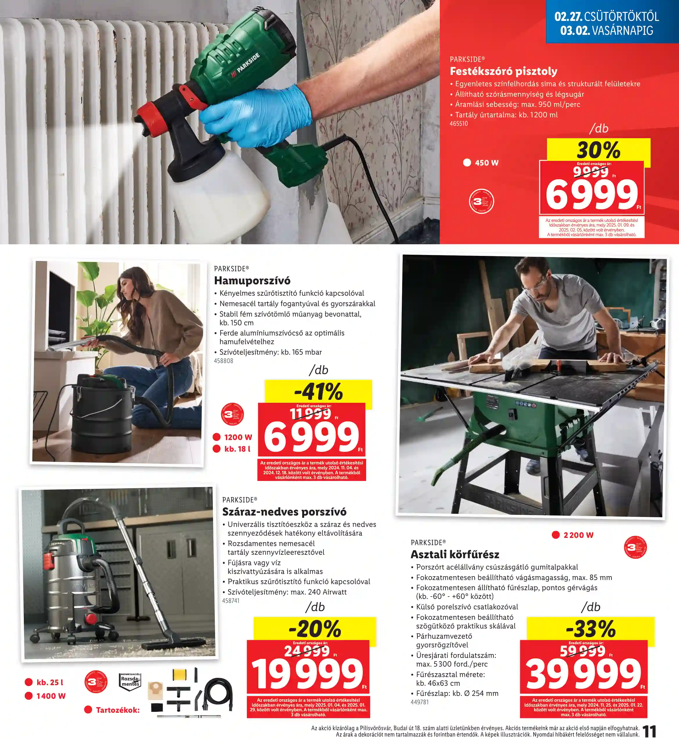 Lidl akciós újság 9. hét (Nyitasi akciók – Pilisvörösvár) (3 oldal)