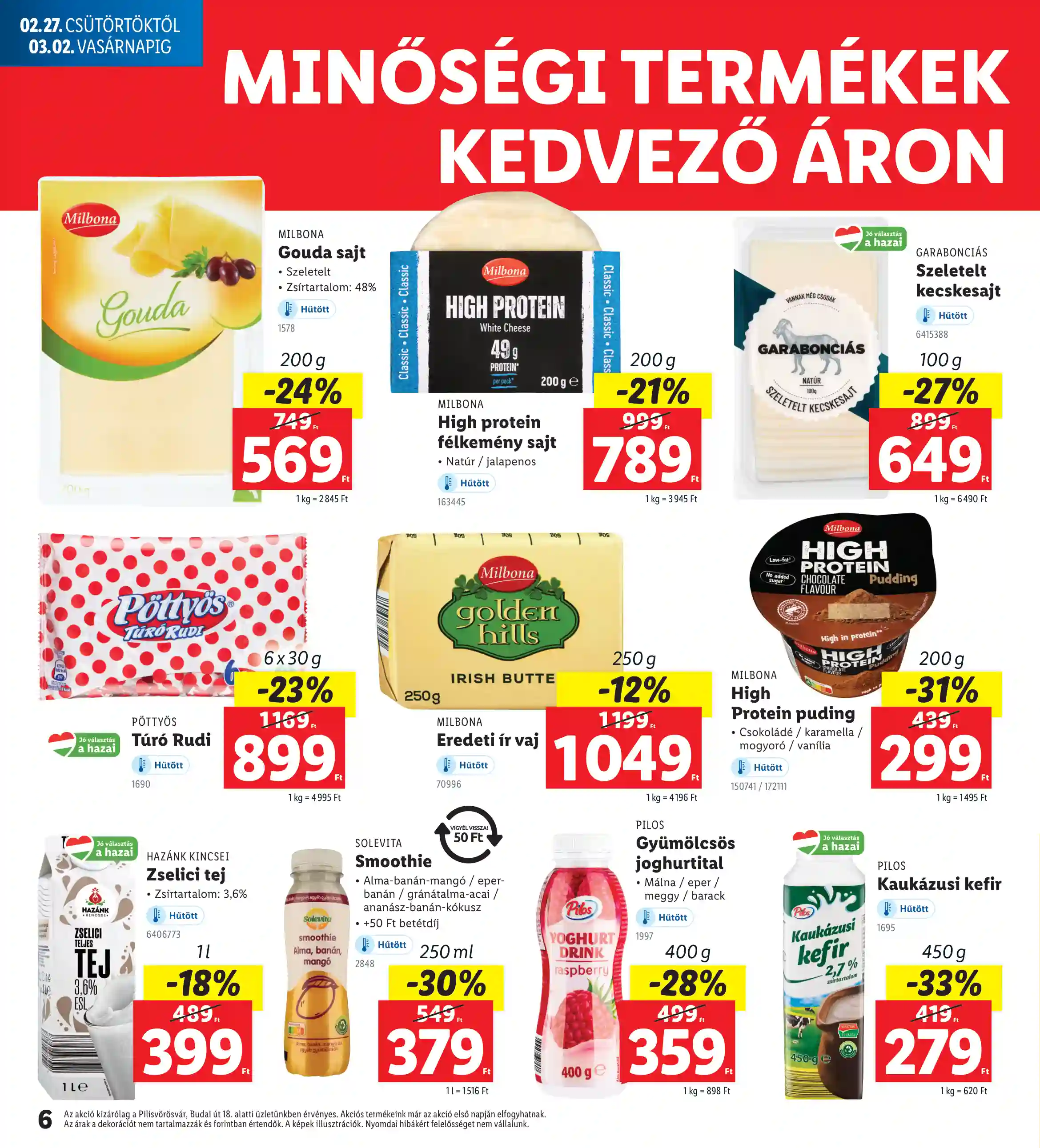 Lidl akciós újság 9. hét (Nyitasi akciók – Pilisvörösvár) (12 oldal)