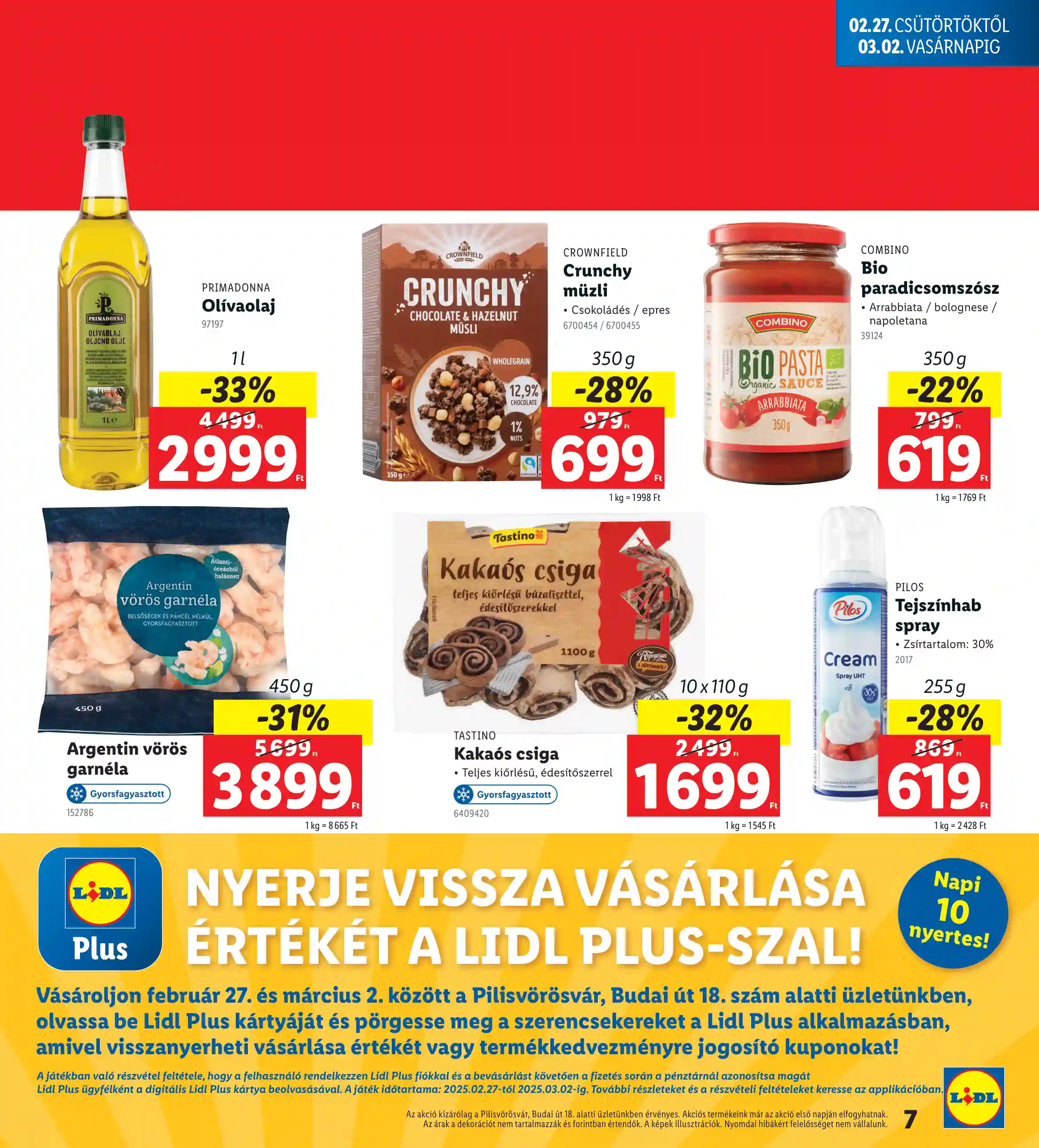 Lidl akciós újság 9. hét (Nyitasi akciók – Pilisvörösvár) (13 oldal)
