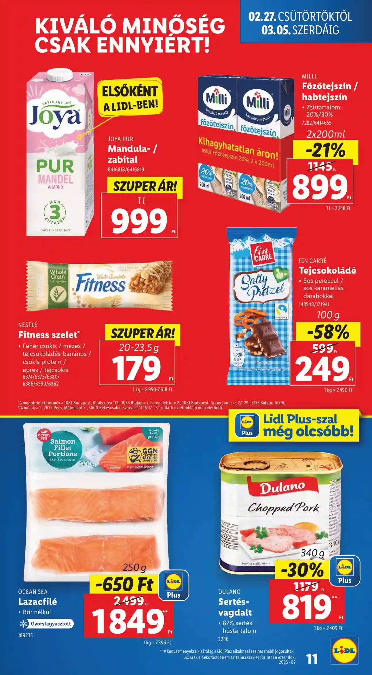 Lidl akciós újság 9. hét (Érvényes 02.27-től) (3 oldal)