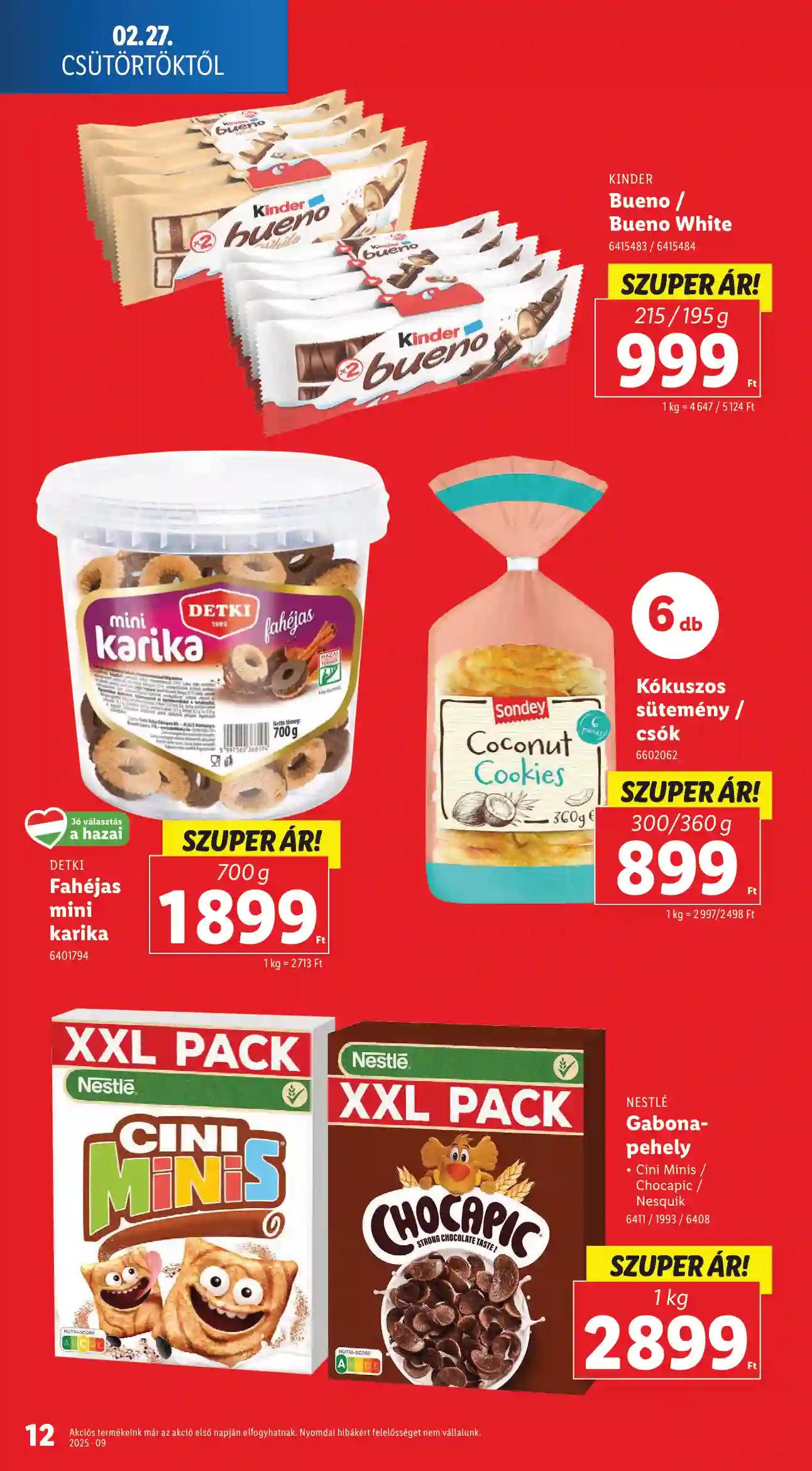 Lidl akciós újság 9. hét (Érvényes 02.27-től) (4 oldal)
