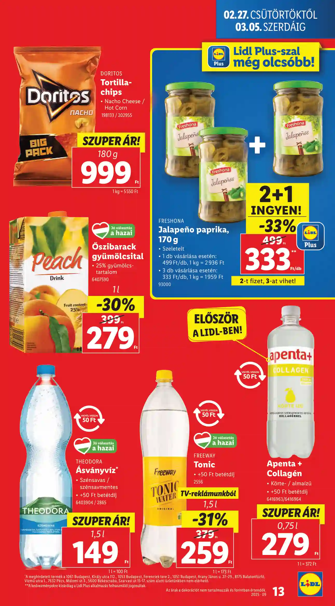Lidl akciós újság 9. hét (Érvényes 02.27-től) (5 oldal)