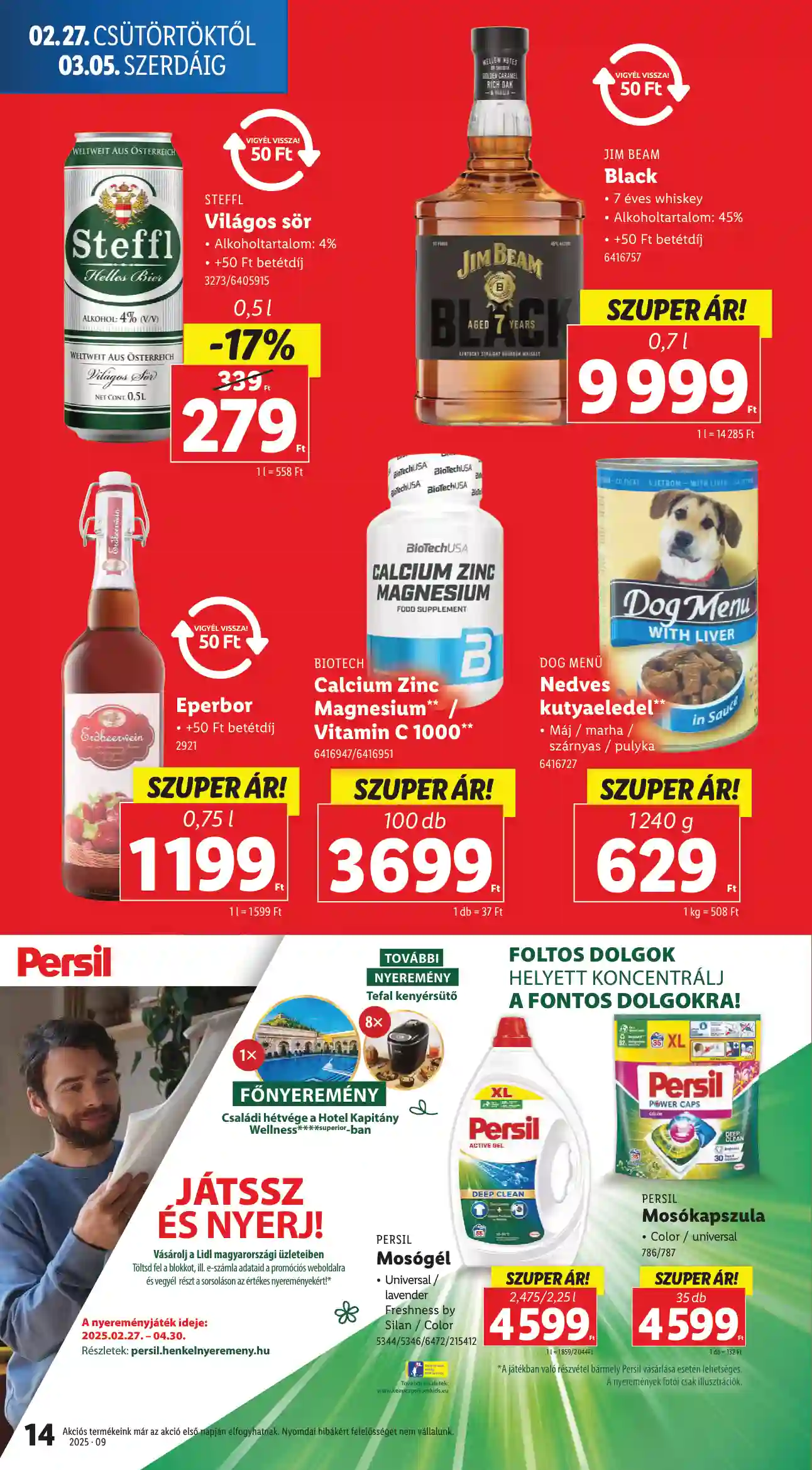 Lidl akciós újság 9. hét (Érvényes 02.27-től) (6 oldal)