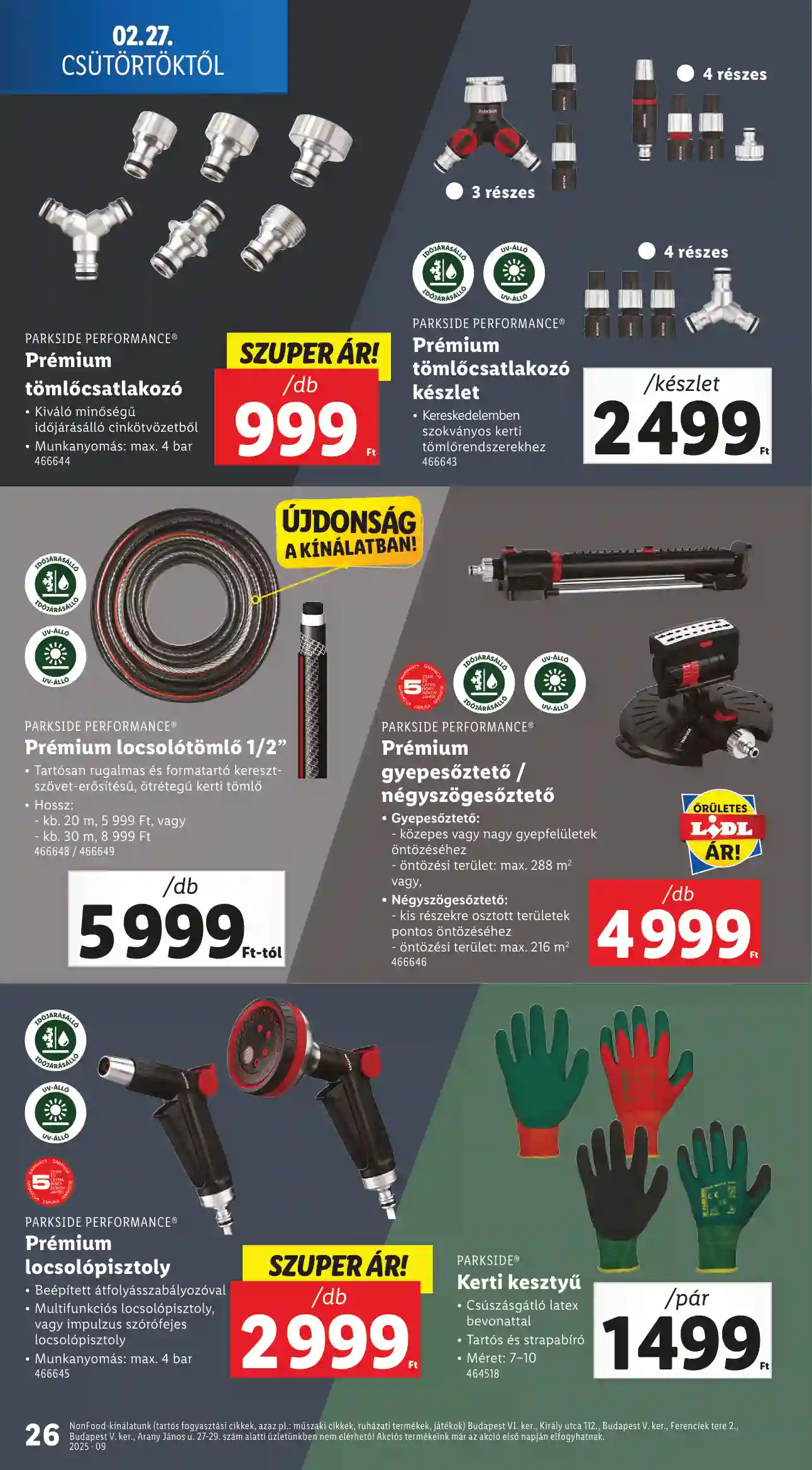 Lidl akciós újság 9. hét (Érvényes 02.27-től) (19 oldal)