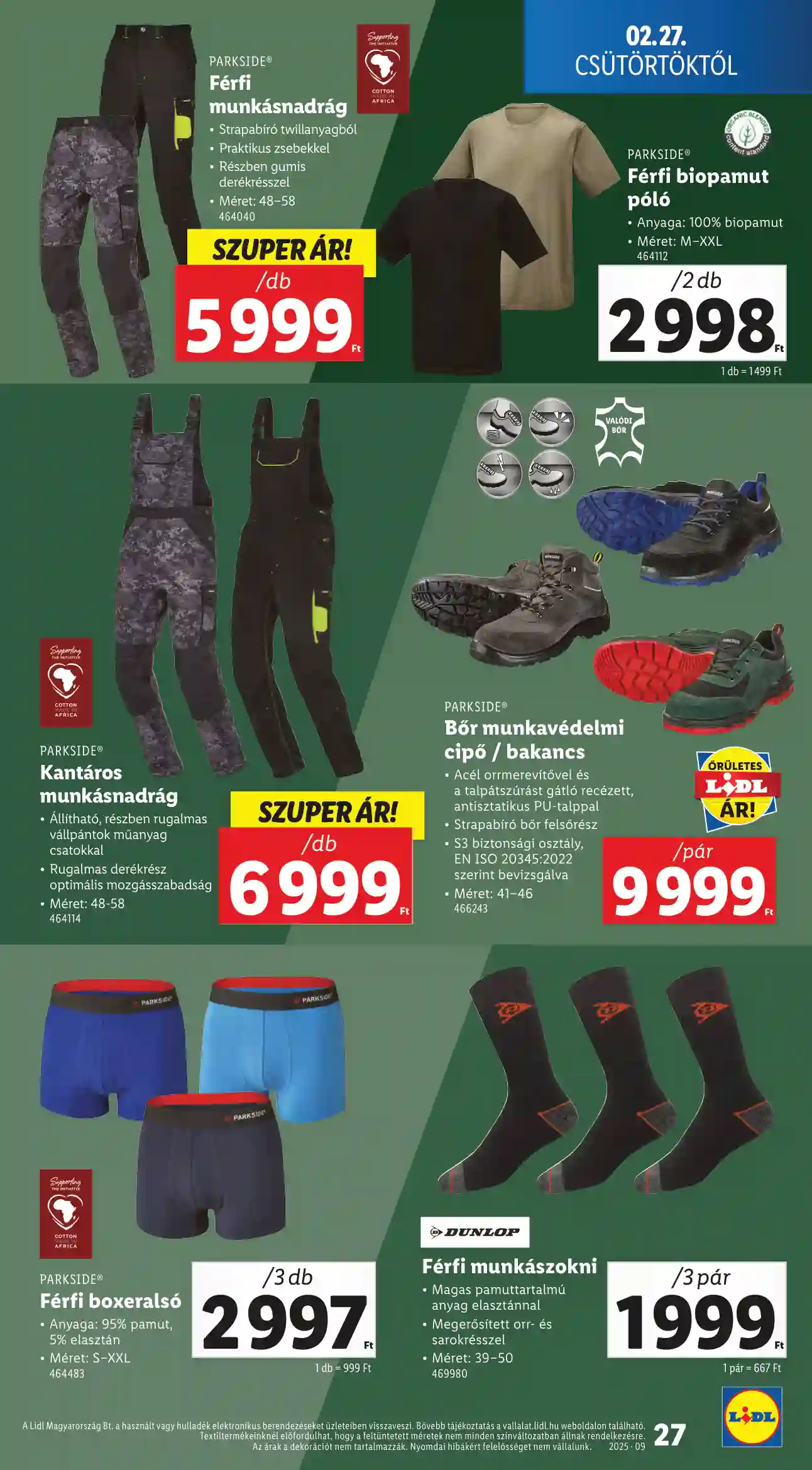 Lidl akciós újság 9. hét (Érvényes 02.27-től) (20 oldal)