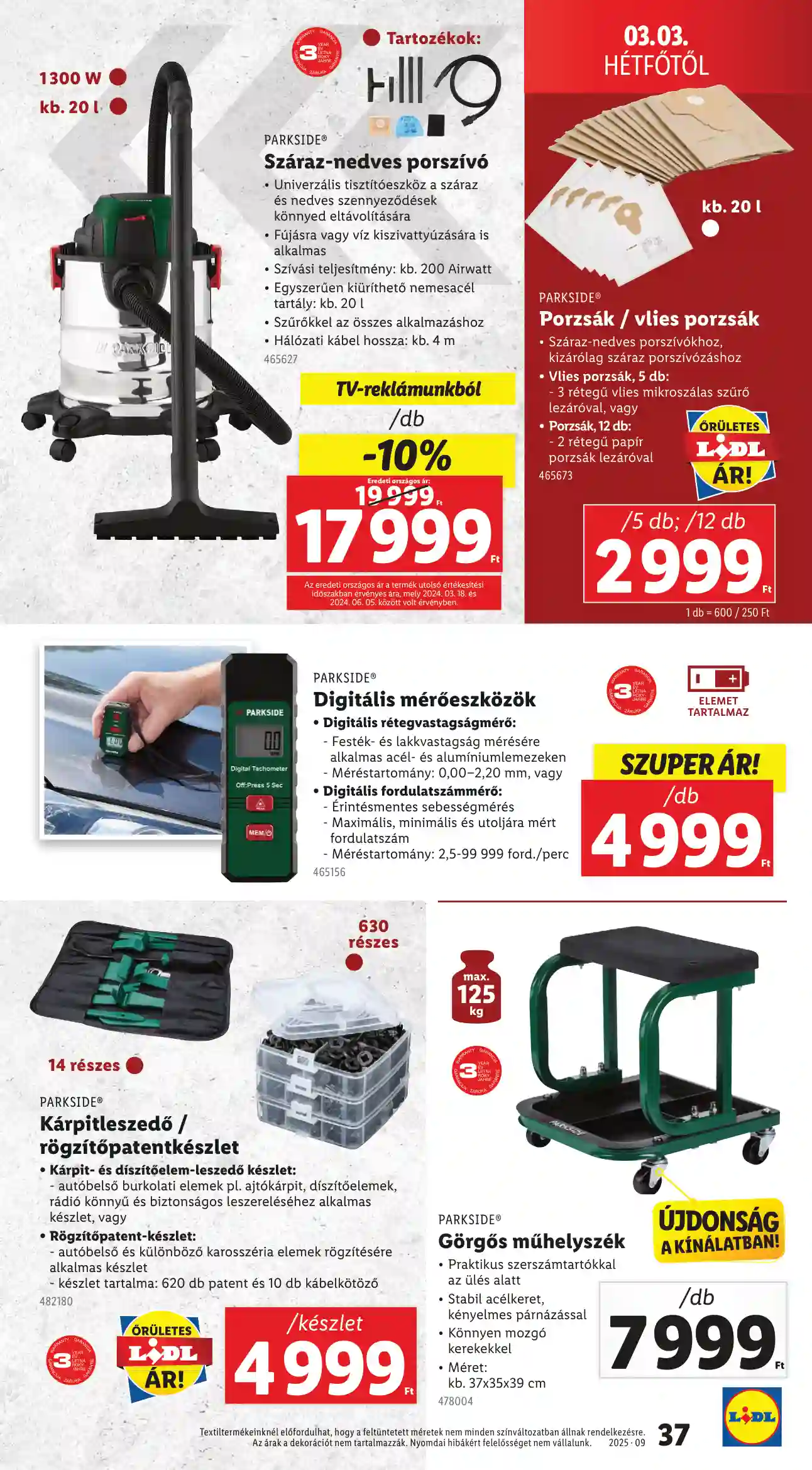 Lidl akciós újság 9. hét (Érvényes 02.27-től) (31 oldal)