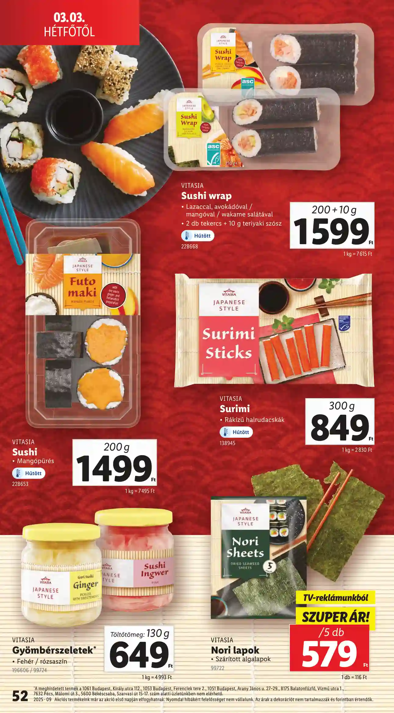 Lidl akciós újság 9. hét (Érvényes 02.27-től) (48 oldal)