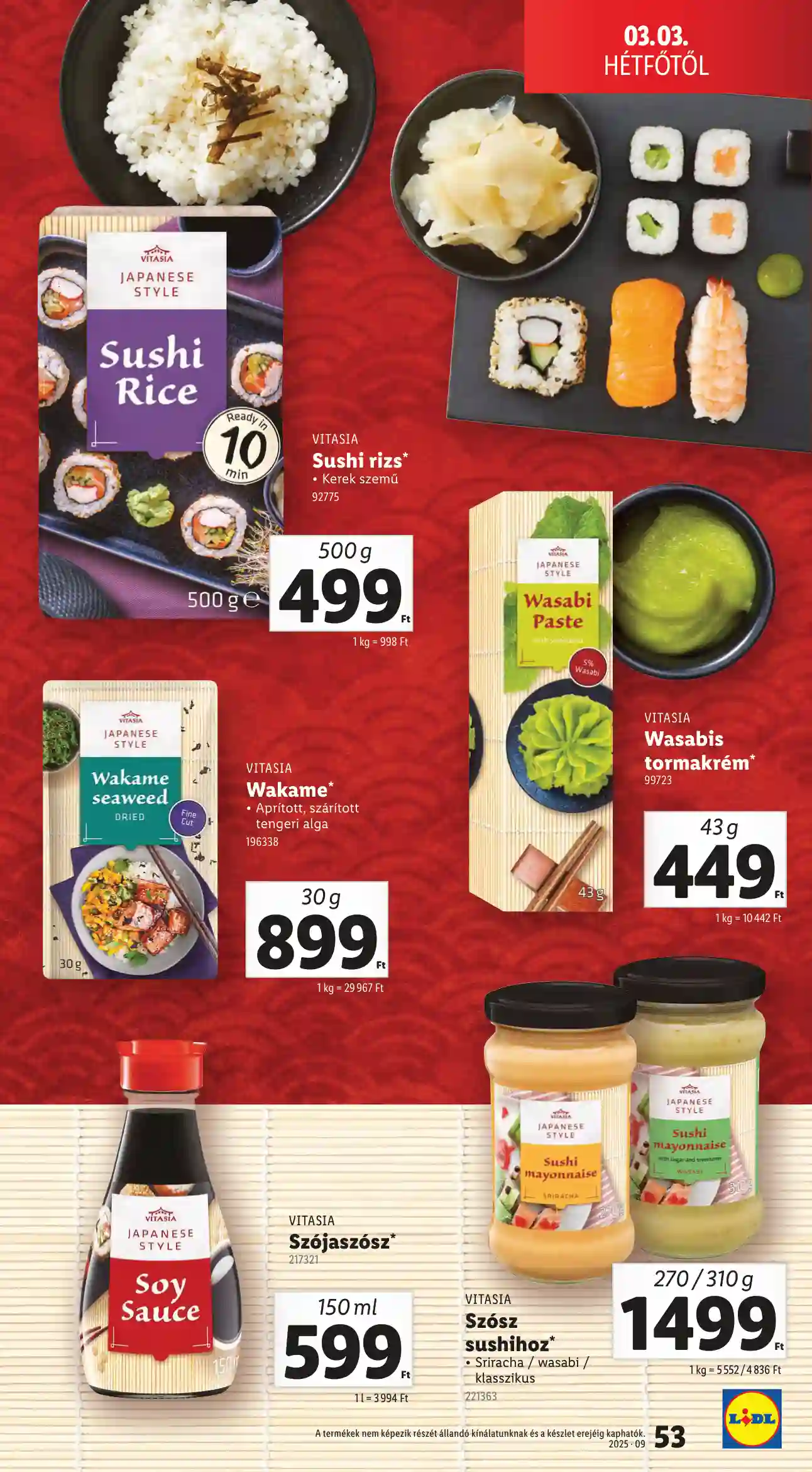 Lidl akciós újság 9. hét (Érvényes 02.27-től) (49 oldal)