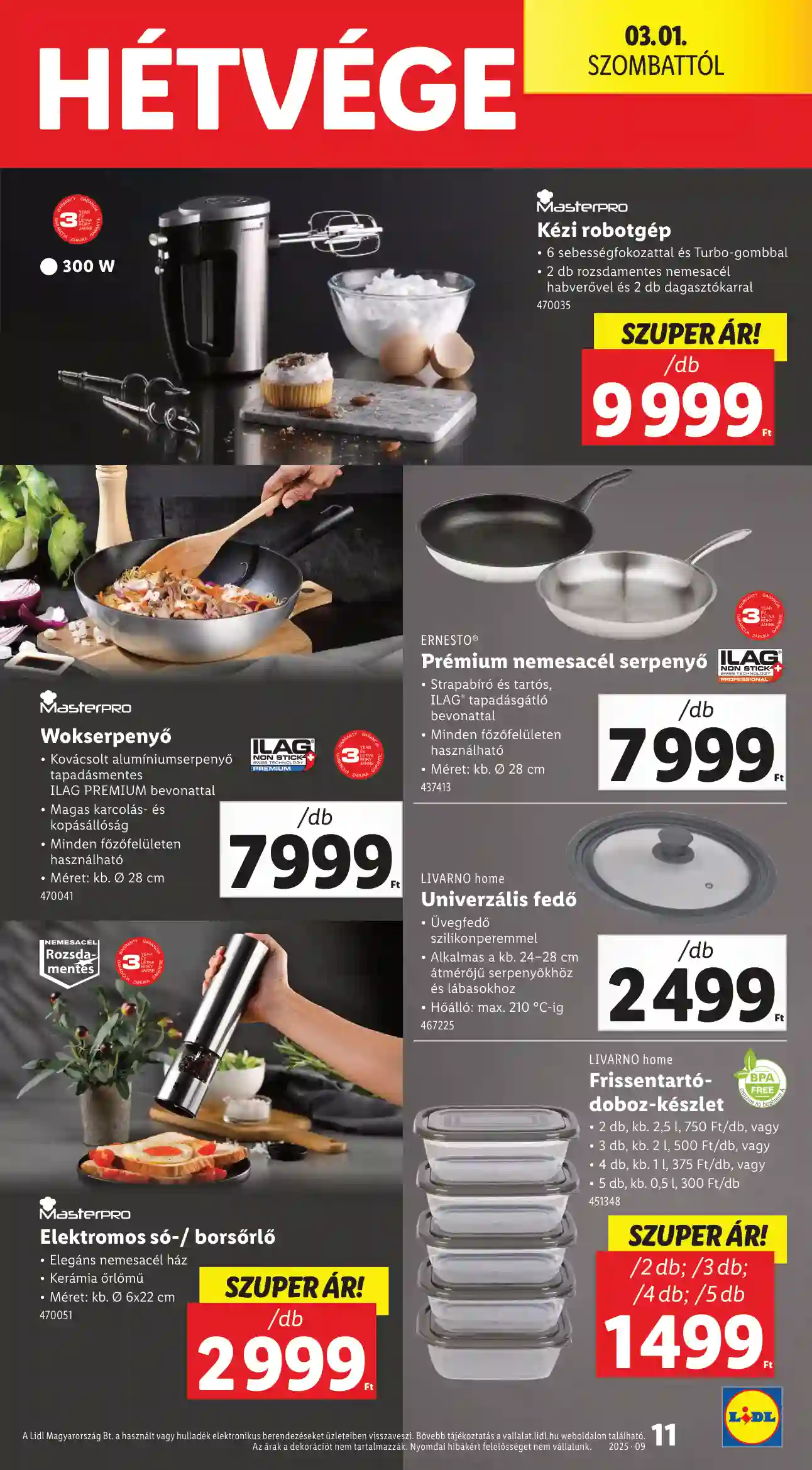 Lidl akciós újság 9. hét (Érvényes 02.27-től) (3 oldal)