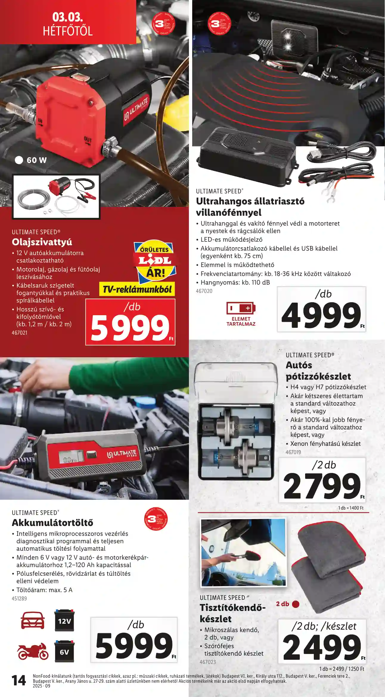 Lidl akciós újság 9. hét (Érvényes 02.27-től) (6 oldal)