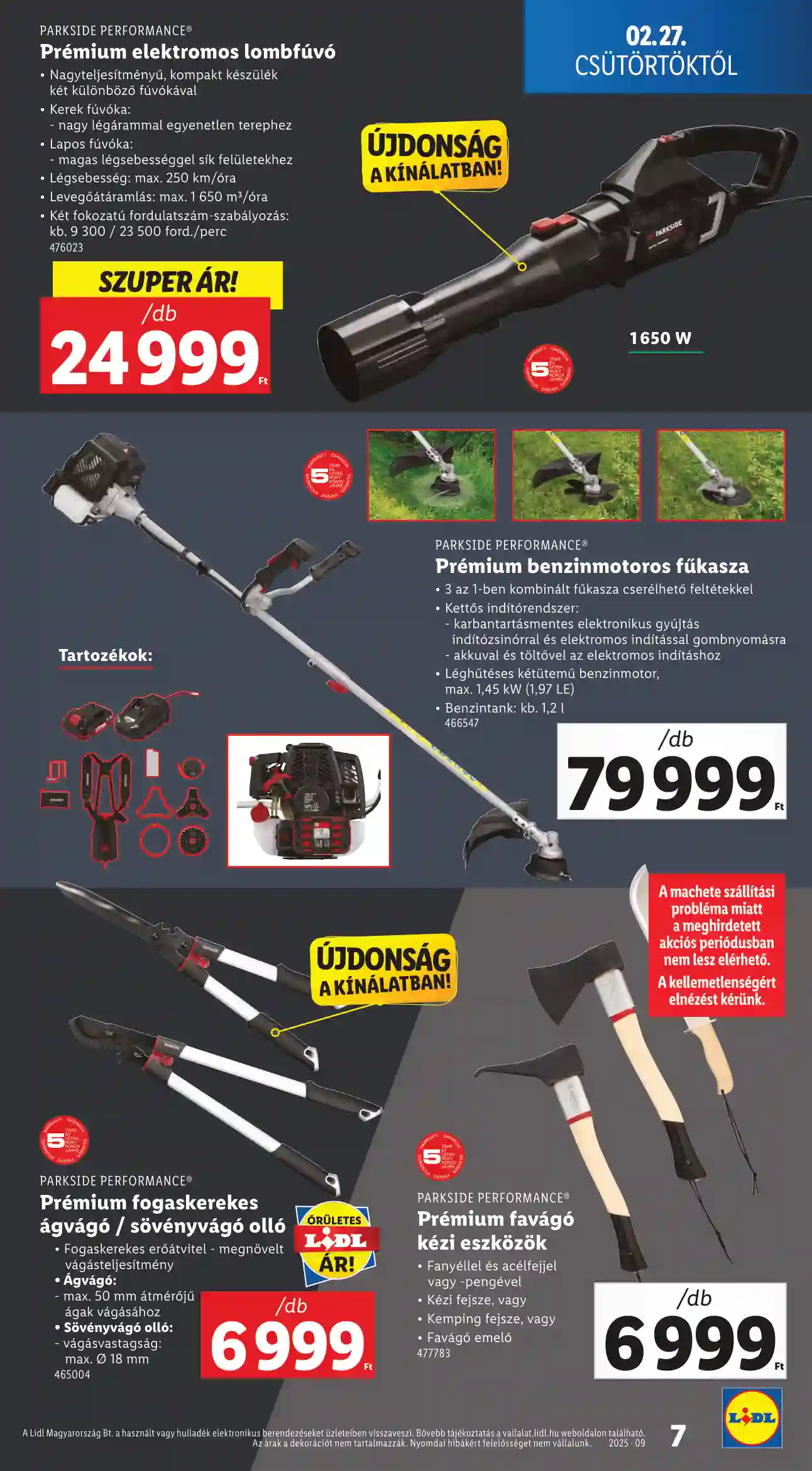 Lidl akciós újság 9. hét (Érvényes 02.27-től) (16 oldal)