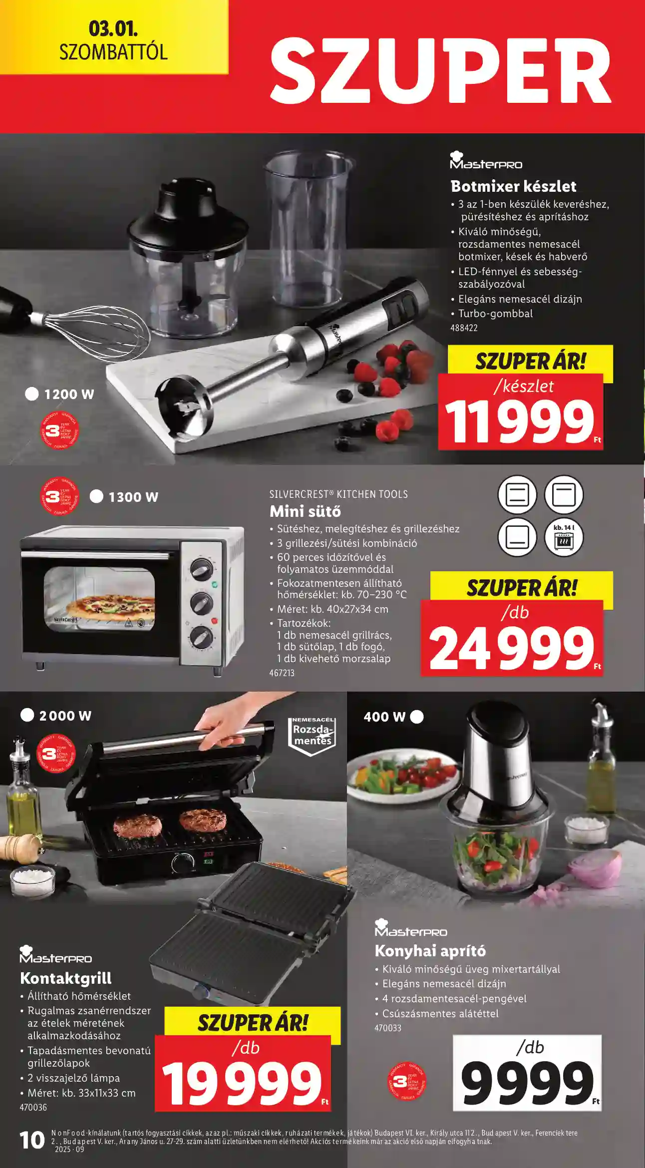 Lidl akciós újság 9. hét (Érvényes 02.27-től) (19 oldal)