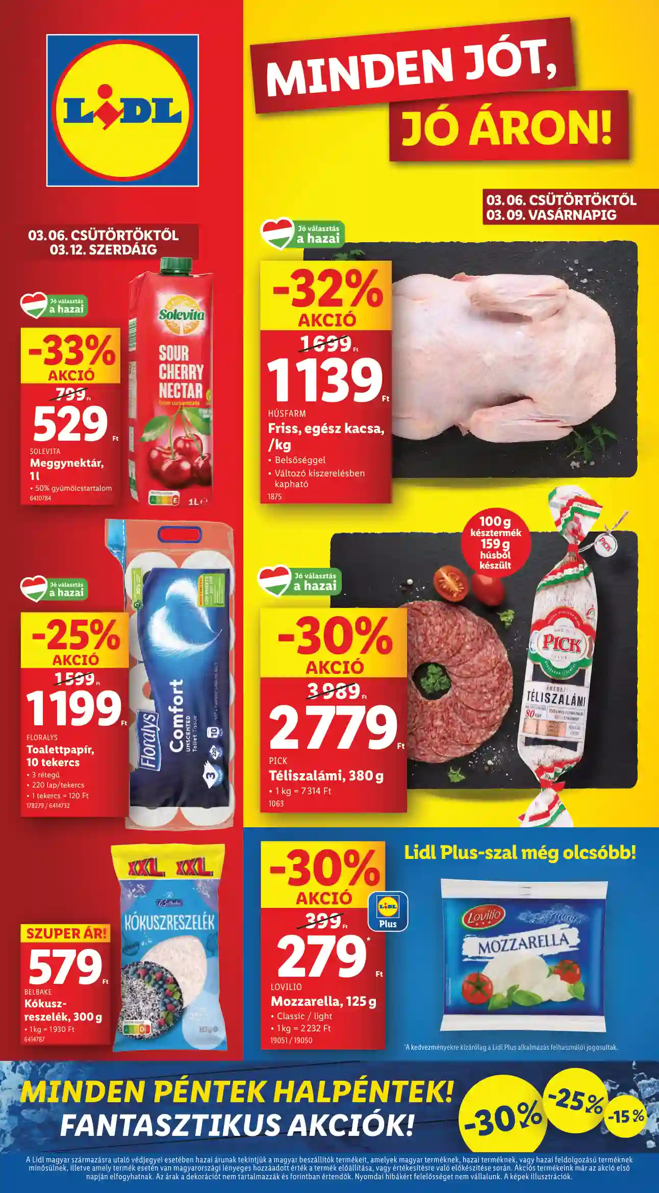 LIDL Érvényes 03.06-tól 10.hét