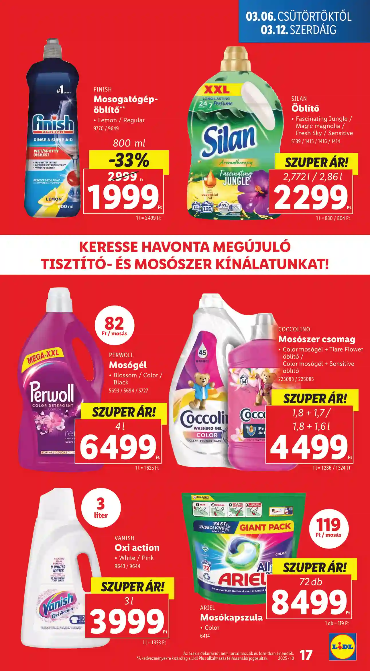 Lidl akciós újság 10. hét (Érvényes 03.06-tól) (9 oldal)