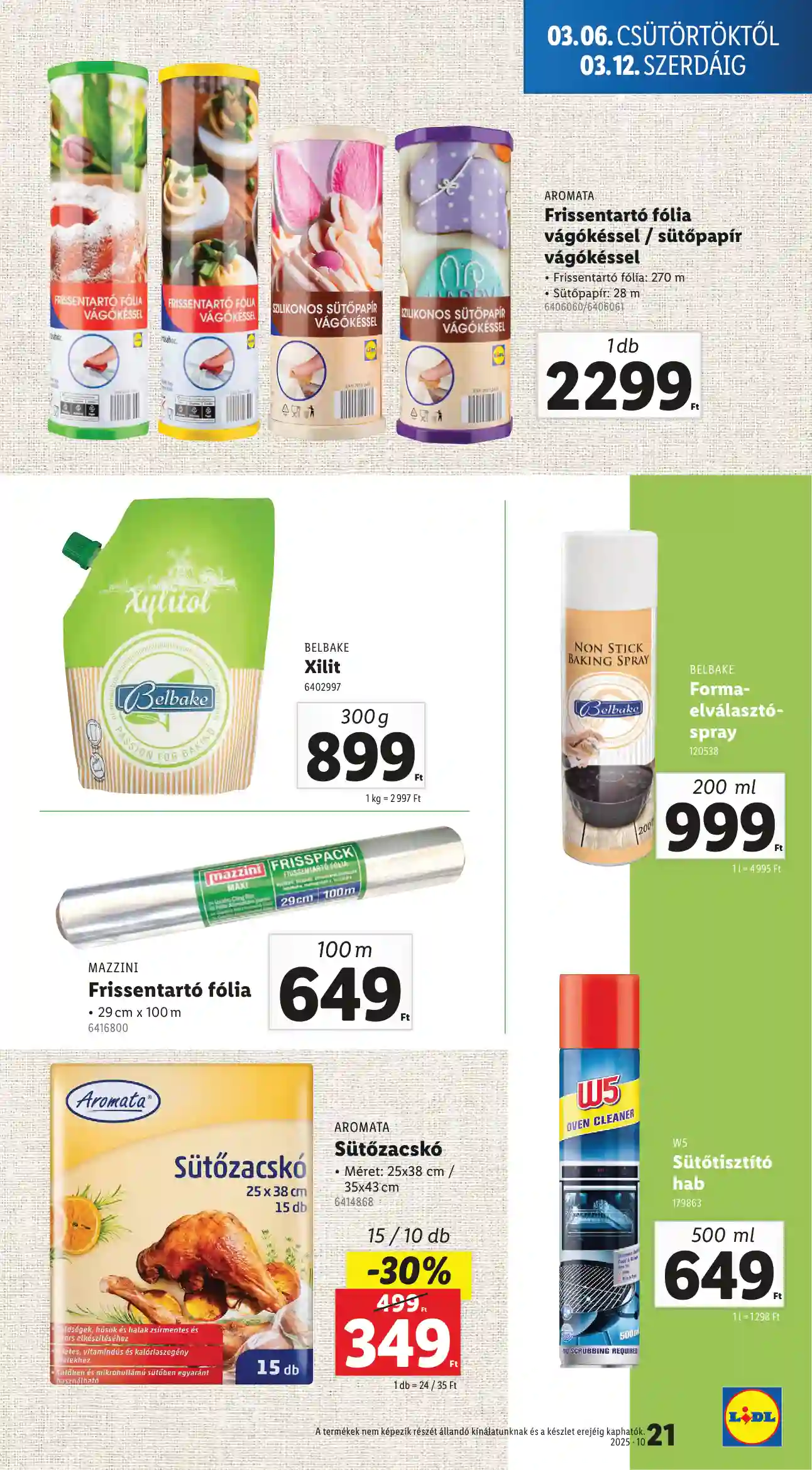Lidl akciós újság 10. hét (Érvényes 03.06-tól) (14 oldal)