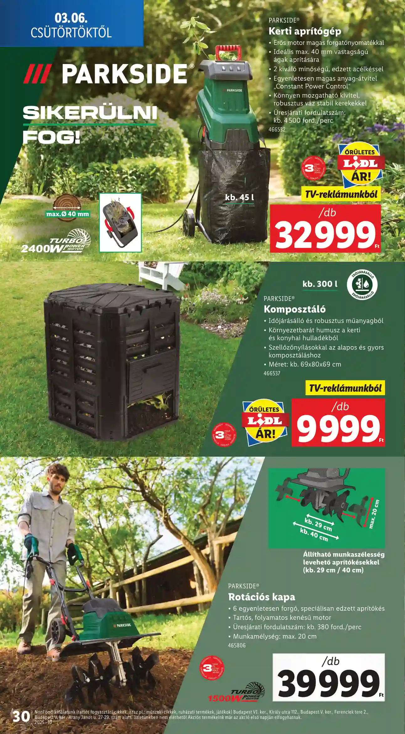 Lidl akciós újság 10. hét (Érvényes 03.06-tól) (23 oldal)