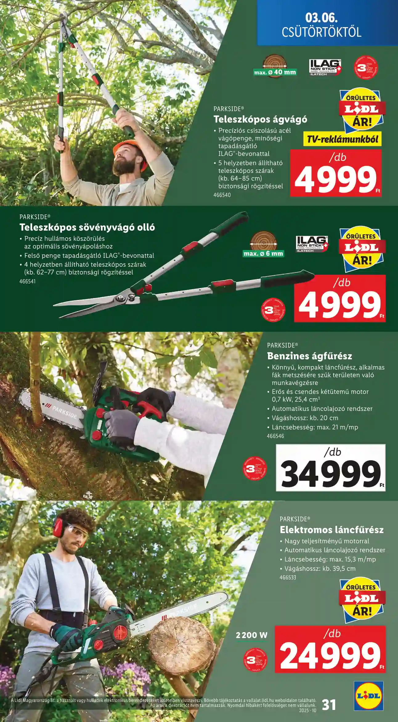Lidl akciós újság 10. hét (Érvényes 03.06-tól) (25 oldal)