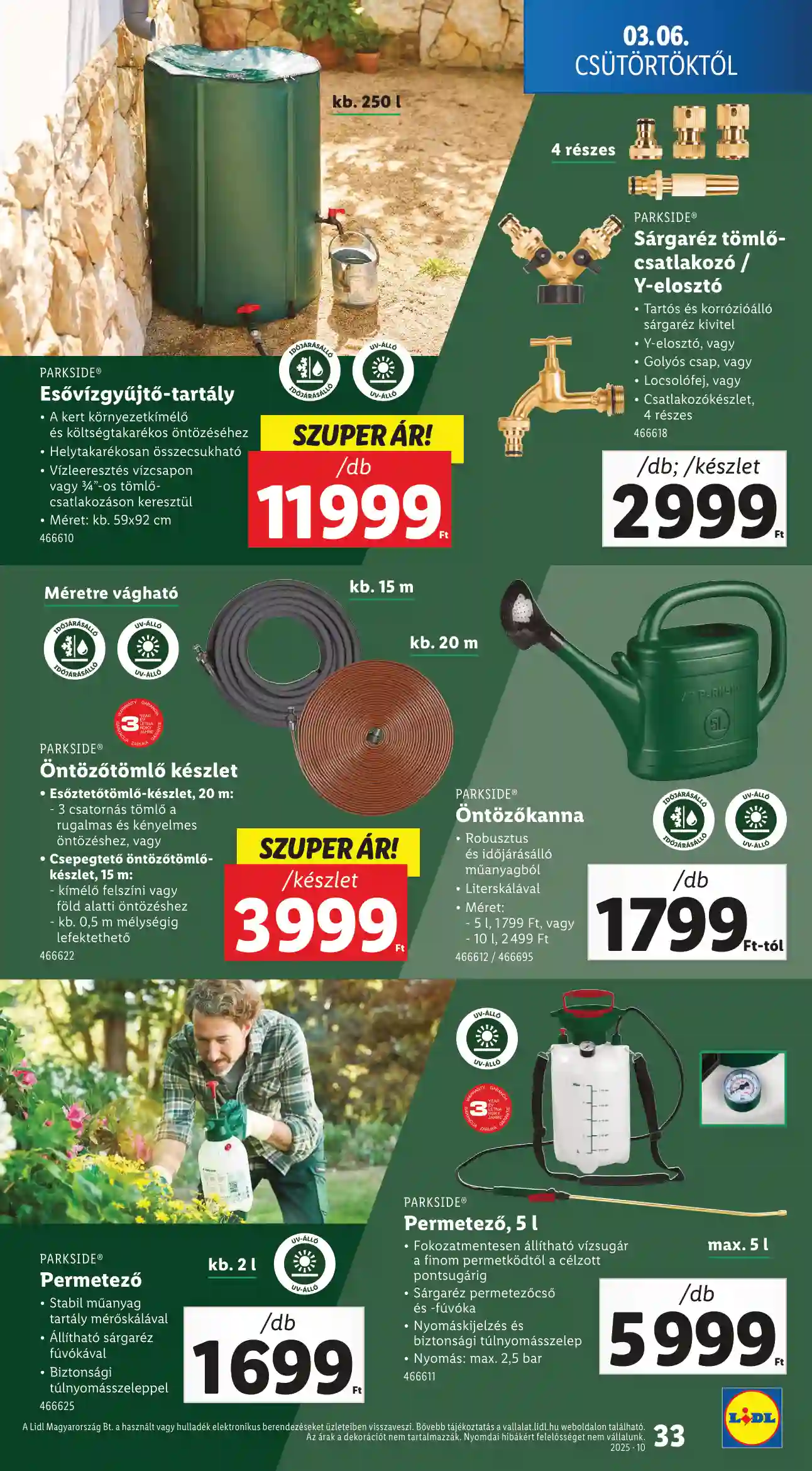 Lidl akciós újság 10. hét (Érvényes 03.06-tól) (27 oldal)