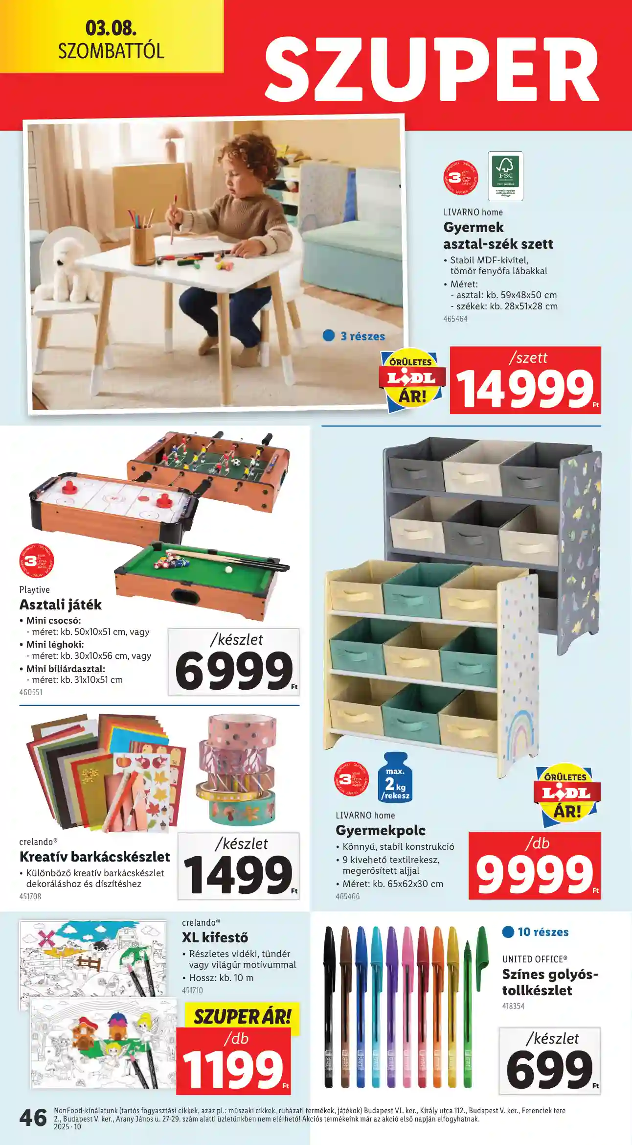 Lidl akciós újság 10. hét (Érvényes 03.06-tól) (41 oldal)