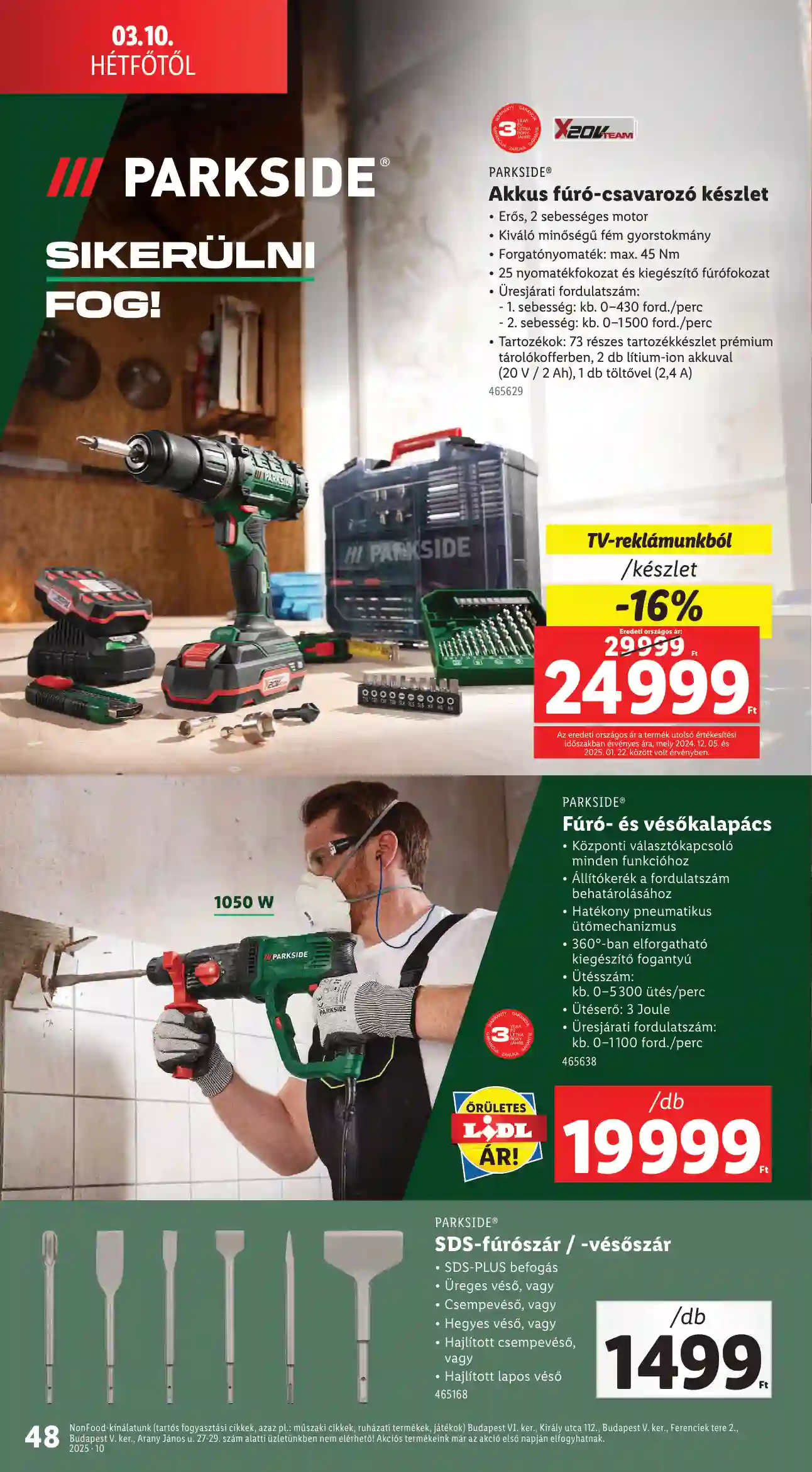 Lidl akciós újság 10. hét (Érvényes 03.06-tól) (43 oldal)