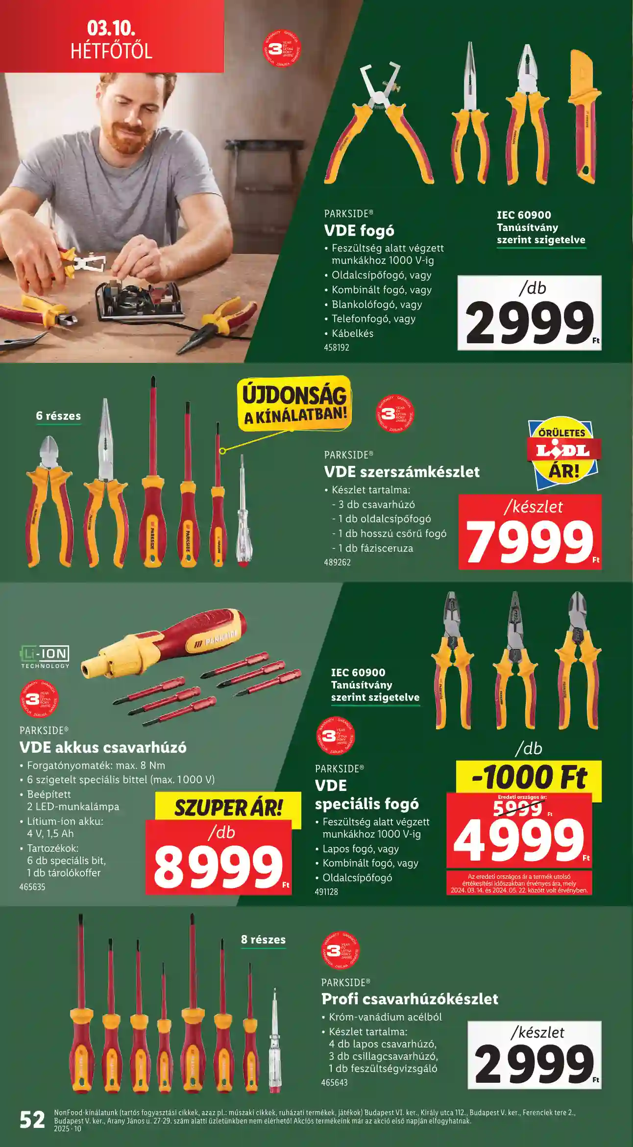 Lidl akciós újság 10. hét (Érvényes 03.06-tól) (48 oldal)