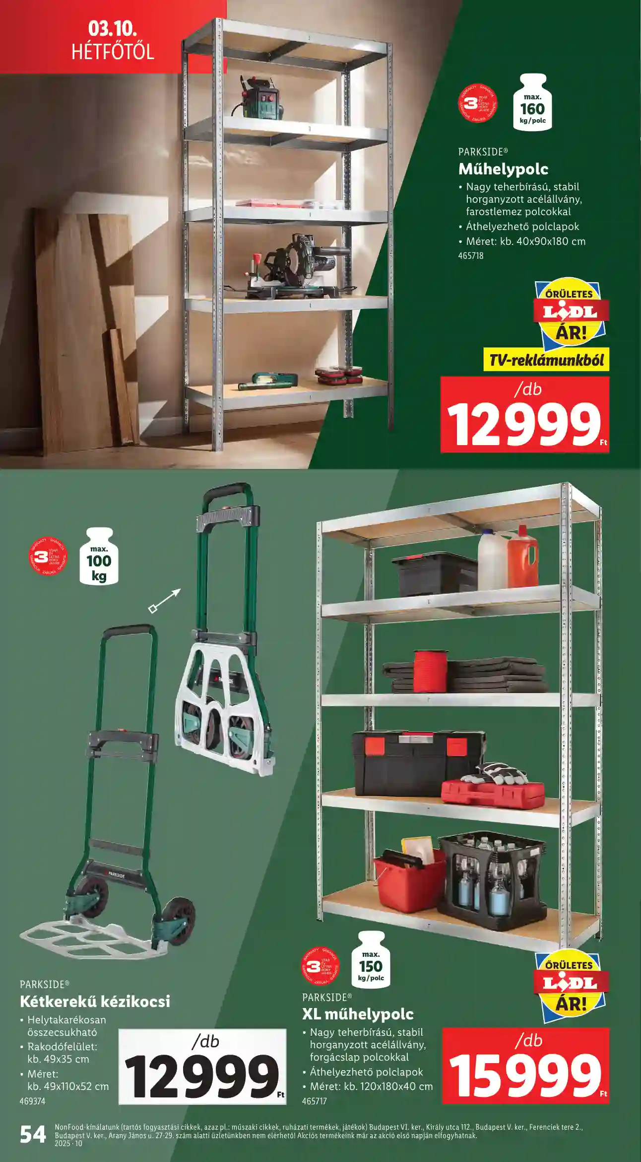 Lidl akciós újság 10. hét (Érvényes 03.06-tól) (50 oldal)