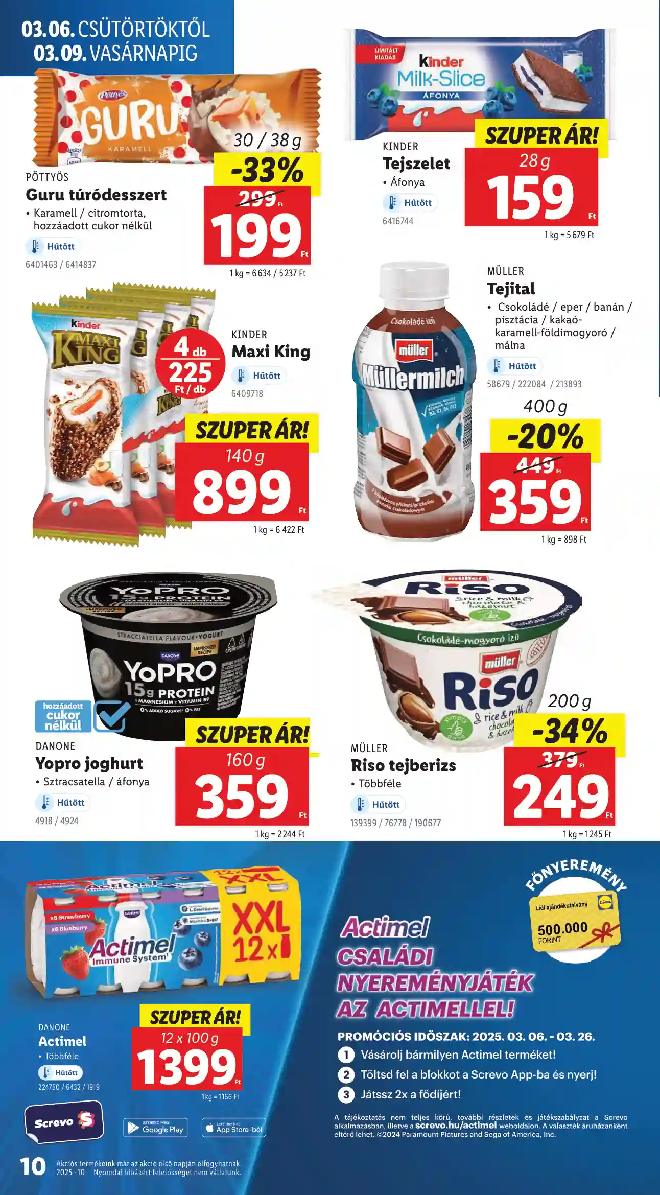 Lidl akciós újság 10. hét (Érvényes 03.06-tól) (64 oldal)