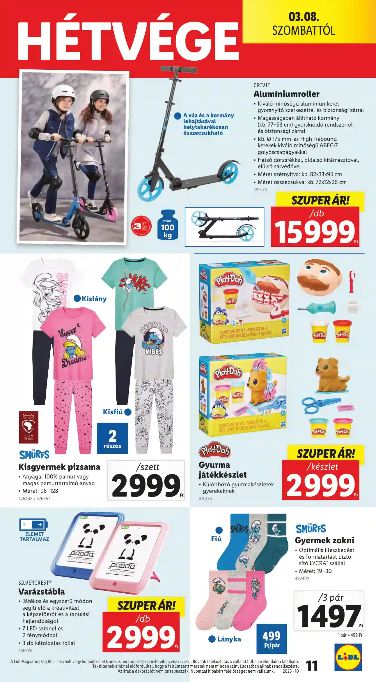 Lidl akciós újság 10. hét (Érvényes 03.06-tól) (3 oldal)