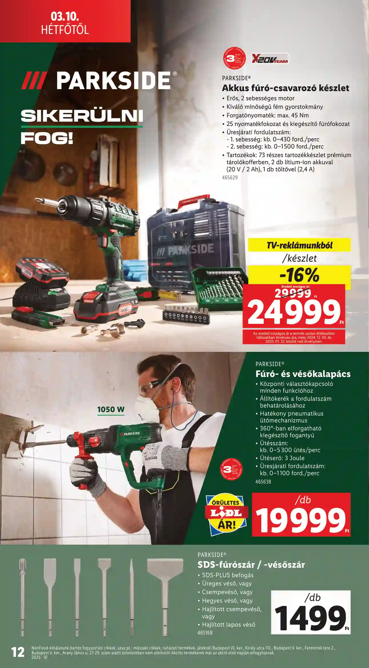 Lidl akciós újság 10. hét (Érvényes 03.06-tól) (4 oldal)