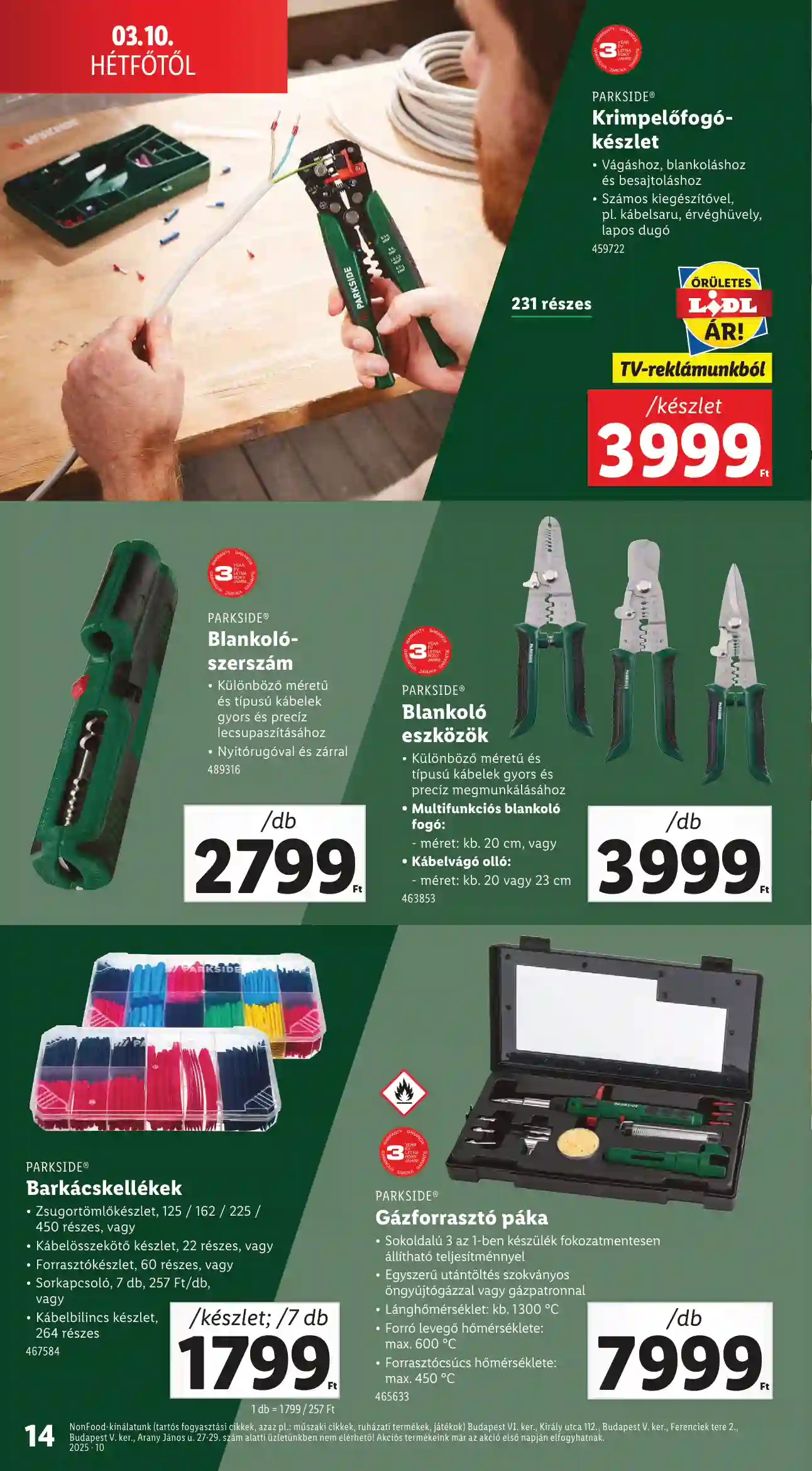 Lidl akciós újság 10. hét (Érvényes 03.06-tól) (6 oldal)
