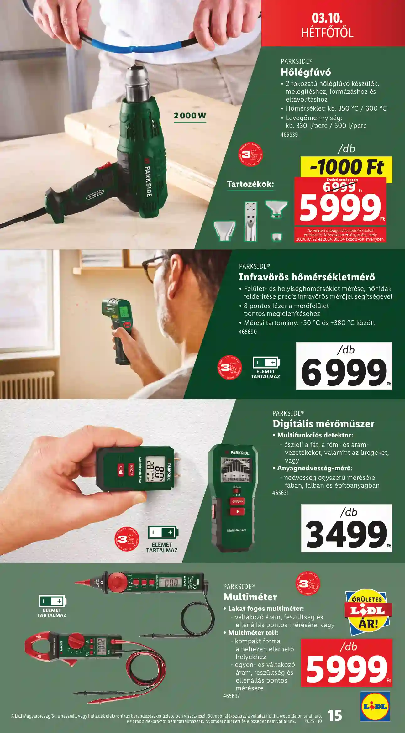 Lidl akciós újság 10. hét (Érvényes 03.06-tól) (7 oldal)