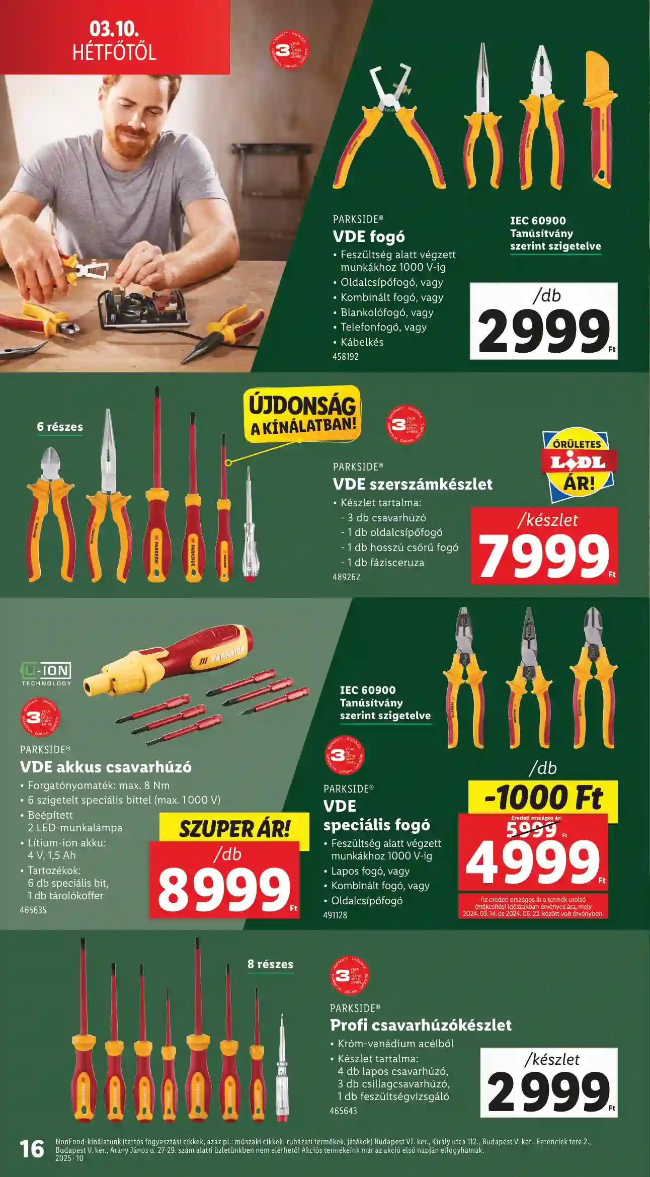 Lidl akciós újság 10. hét (Érvényes 03.06-tól) (8 oldal)