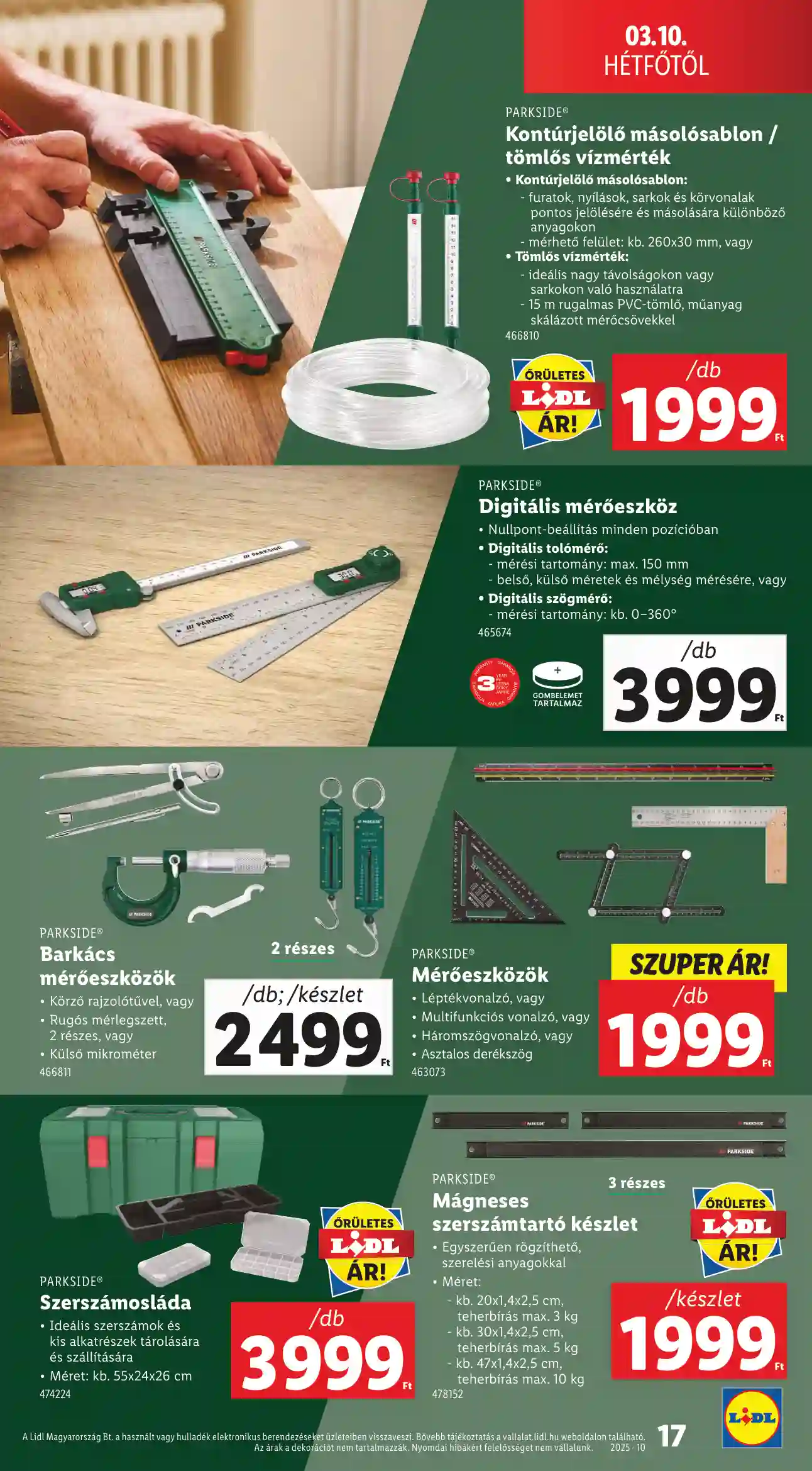 Lidl akciós újság 10. hét (Érvényes 03.06-tól) (9 oldal)