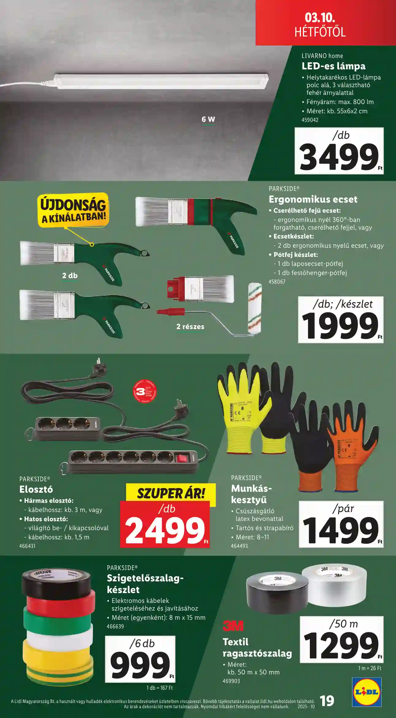 Lidl akciós újság 10. hét (Érvényes 03.06-tól) (11 oldal)